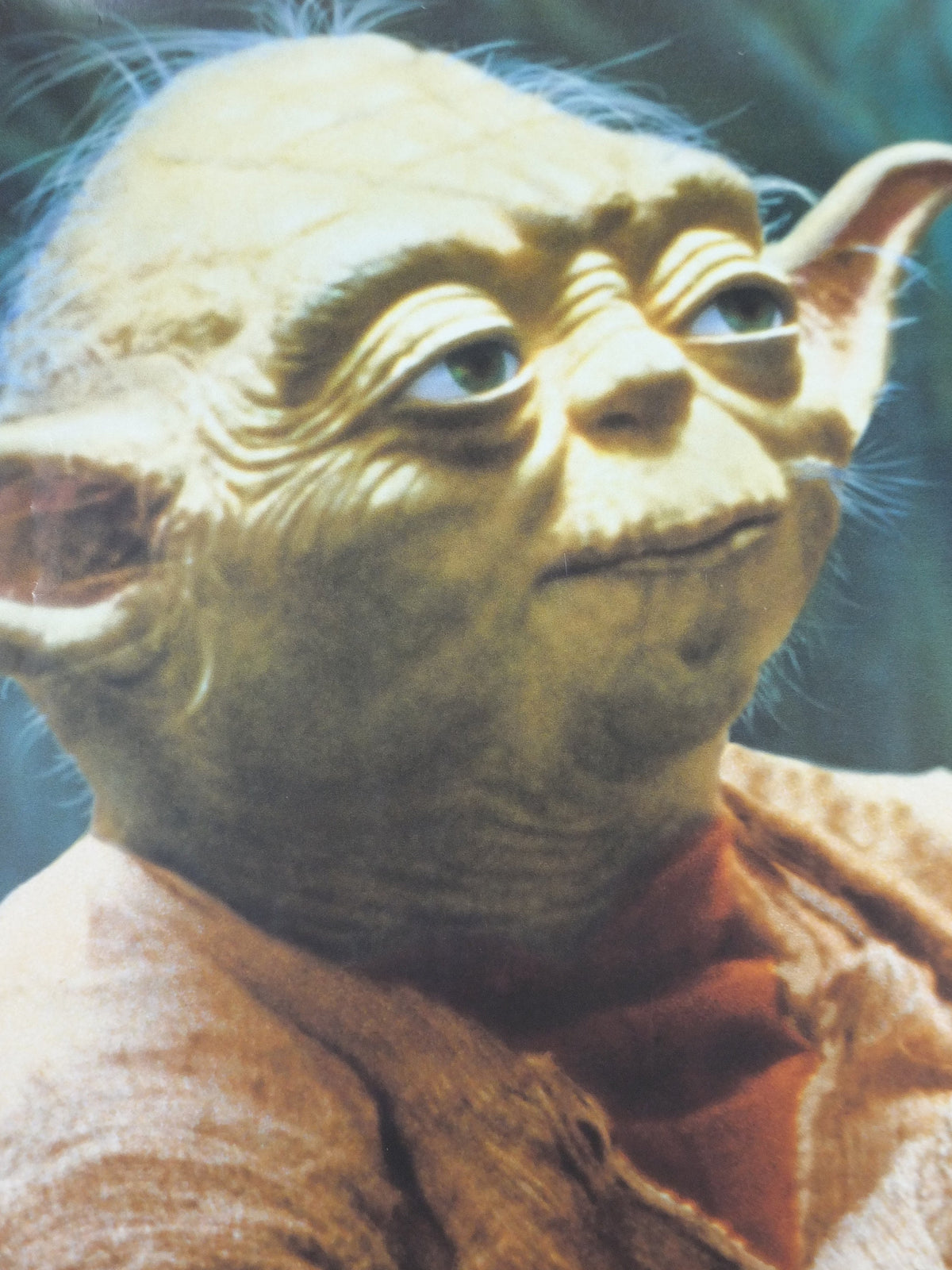 1997 Yoda Poster, Vintage Star Wars Trilogy, Return of the Jedi Special Edition, Lucasfilm, wall art film memorabilia