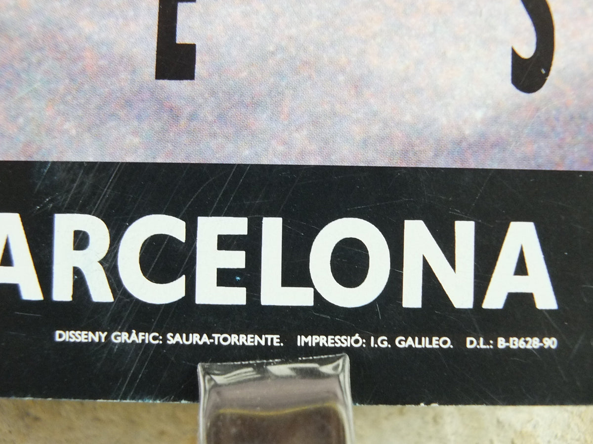1990 Francesc Catalá-Roca Poster, Galeria Maeght Barcelona, Photographer, gallery exhibition wall art decor