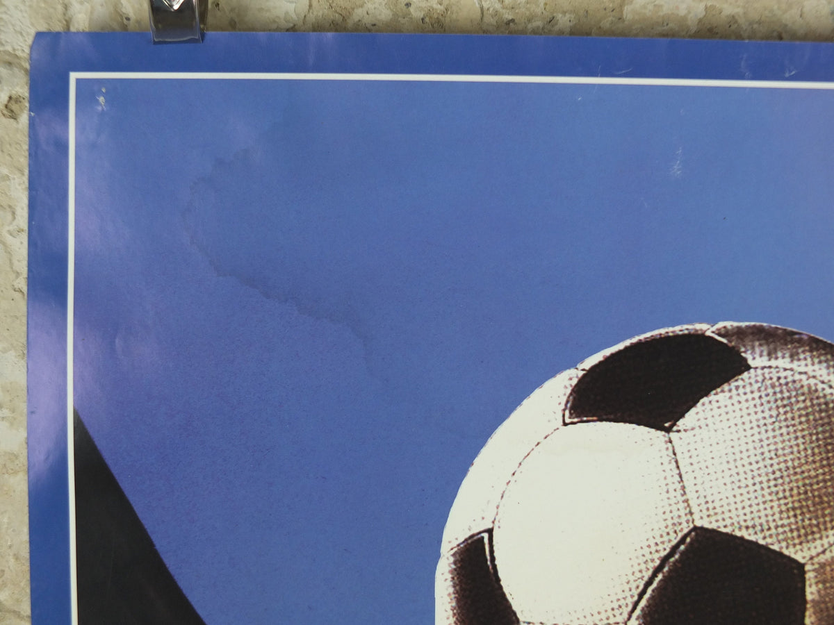 1998 World Cup Poster, Montpellier France 98, Coupe du Monde, by V Solsona, football, soccer, 80cm x 60cm, original sport wall art decor