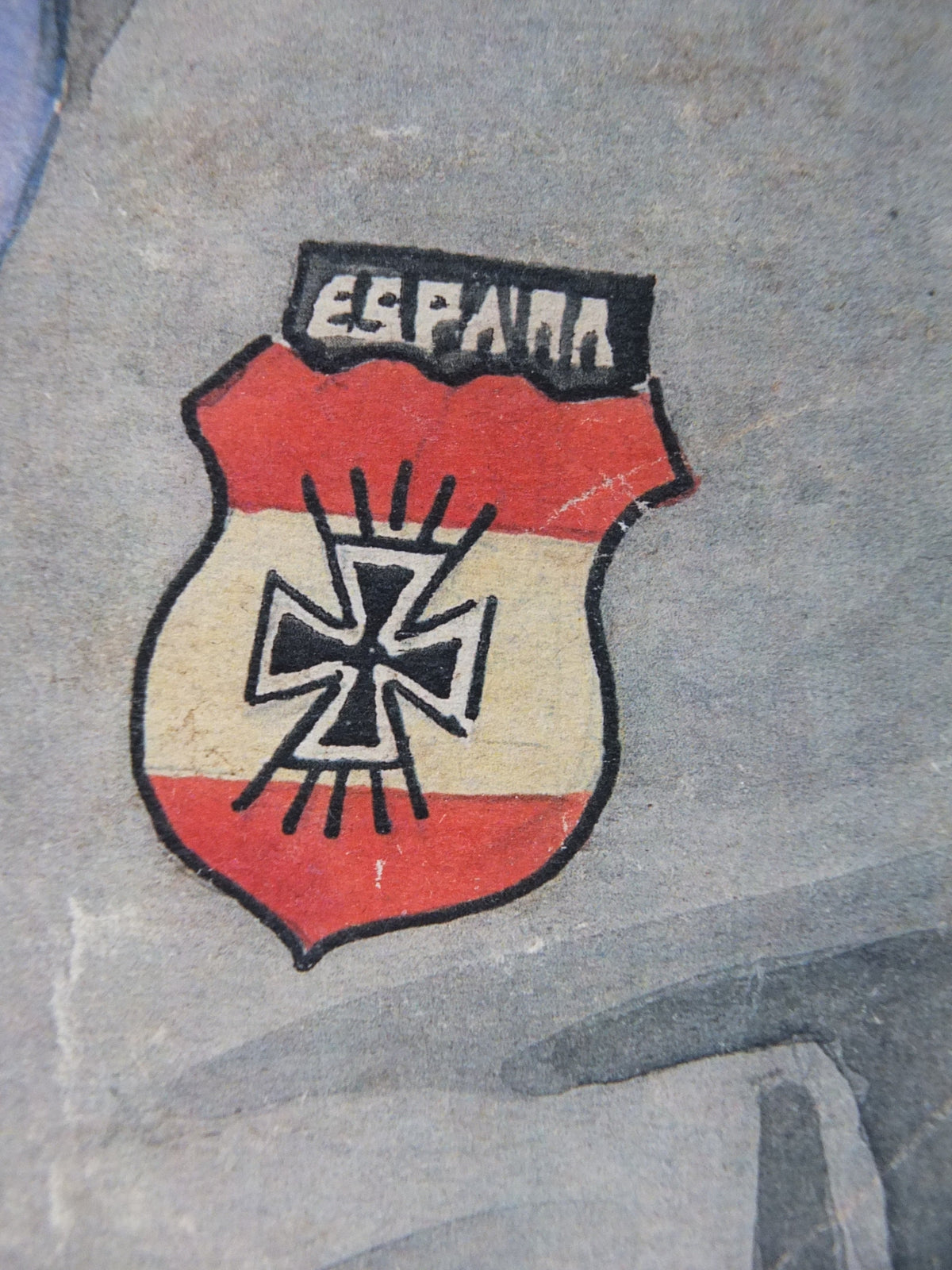 1942 Spanish WW2 Propoganda Poster, La Division Espanola, Operation Barbarossa, World War II wall art decor 1940s