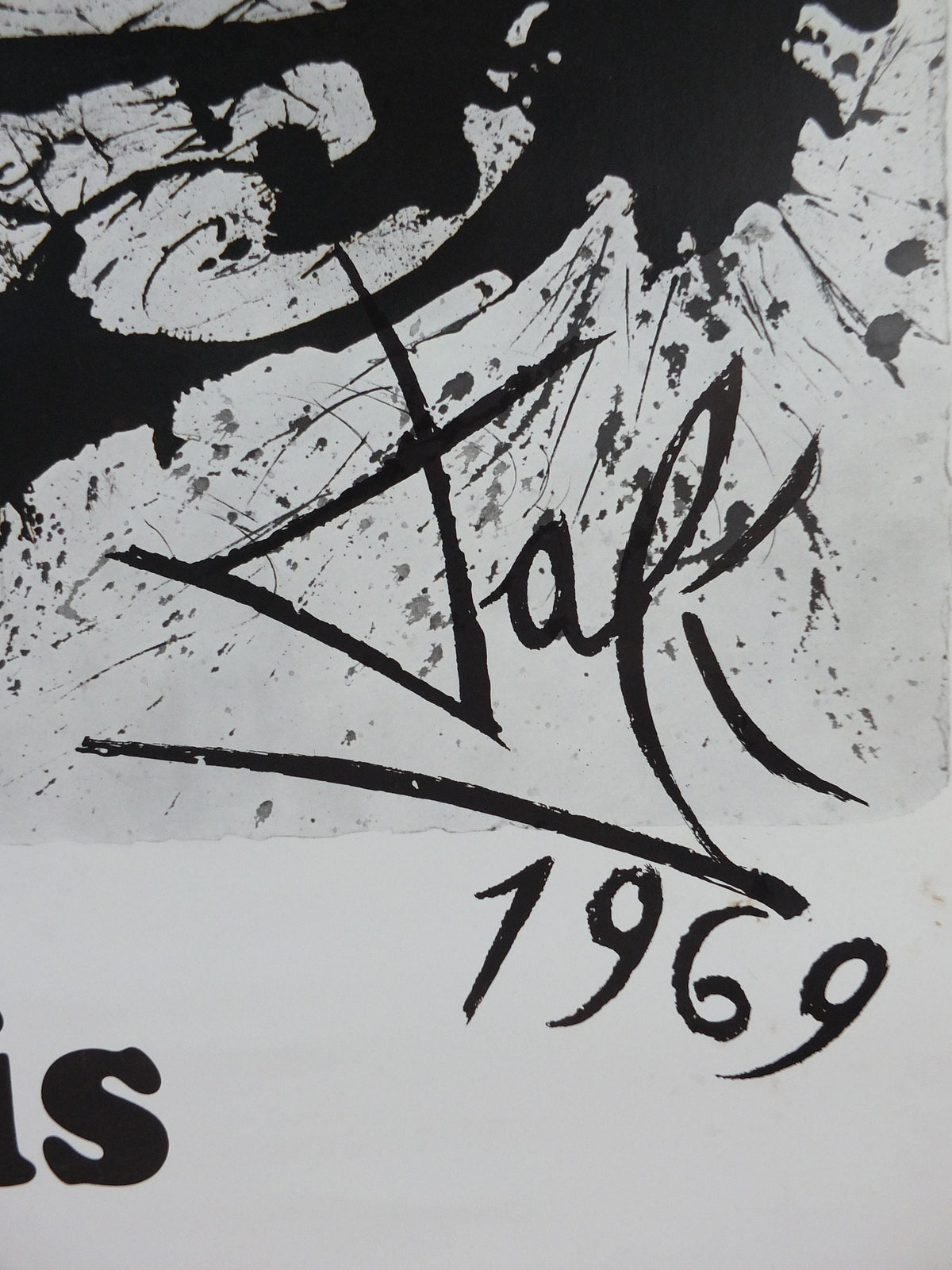Vintage Dali Paris Poster, Salvador Dali, Butterflies, SNCF, travel tourism, 100cmx62cm, Chemins de fer Francais, wall art 1970s