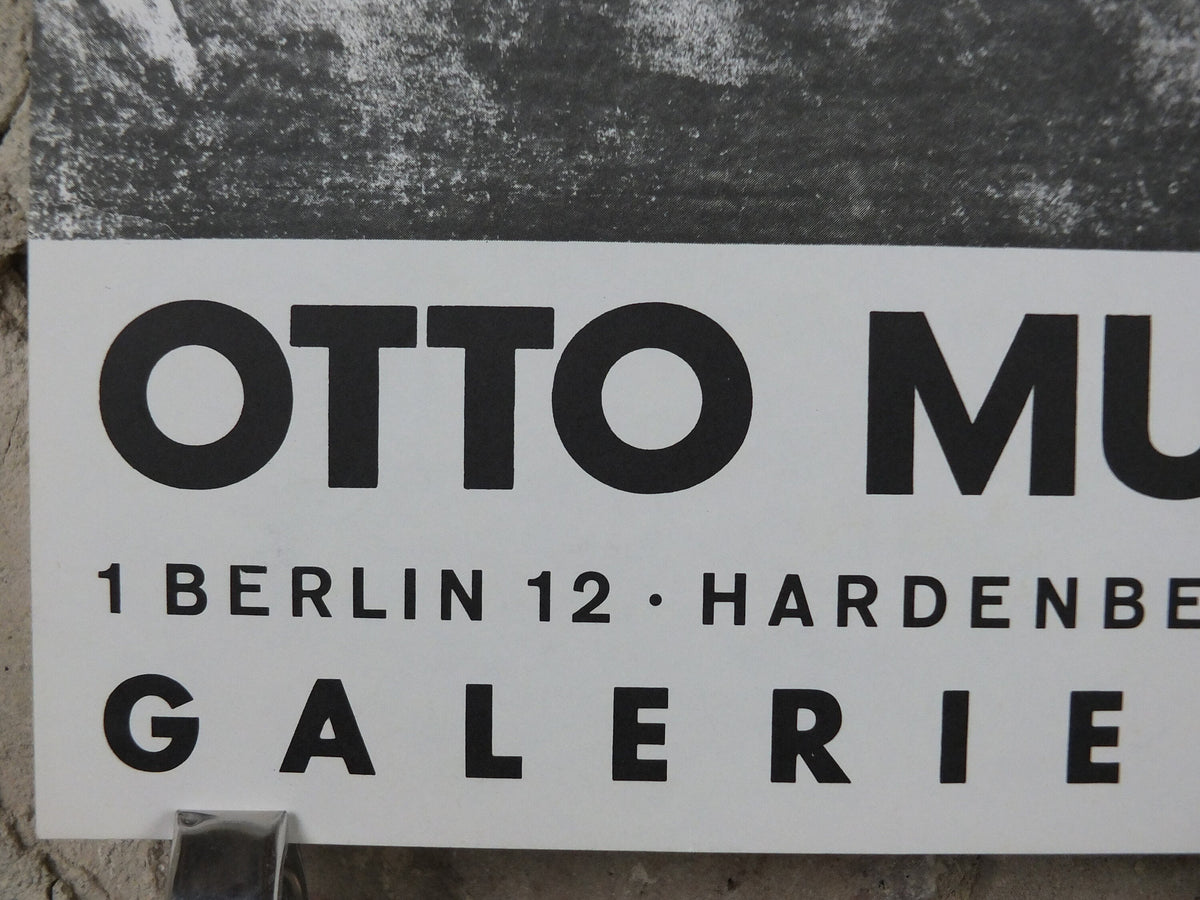 1968 Otto Mueller Poster, Gypsy Madonna and child, Zigeuner-Madonna, Die Brücke expressionist, artist gallery exhibition, wall art decor