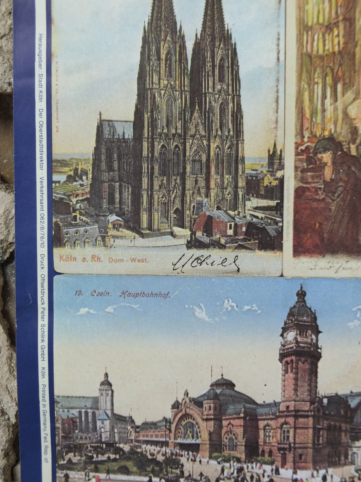 1976 Koln Travel Poster, Keulen, Cologne, Germany, montage, Deutschland plakat, travel tourism holiday vacation wall art decor