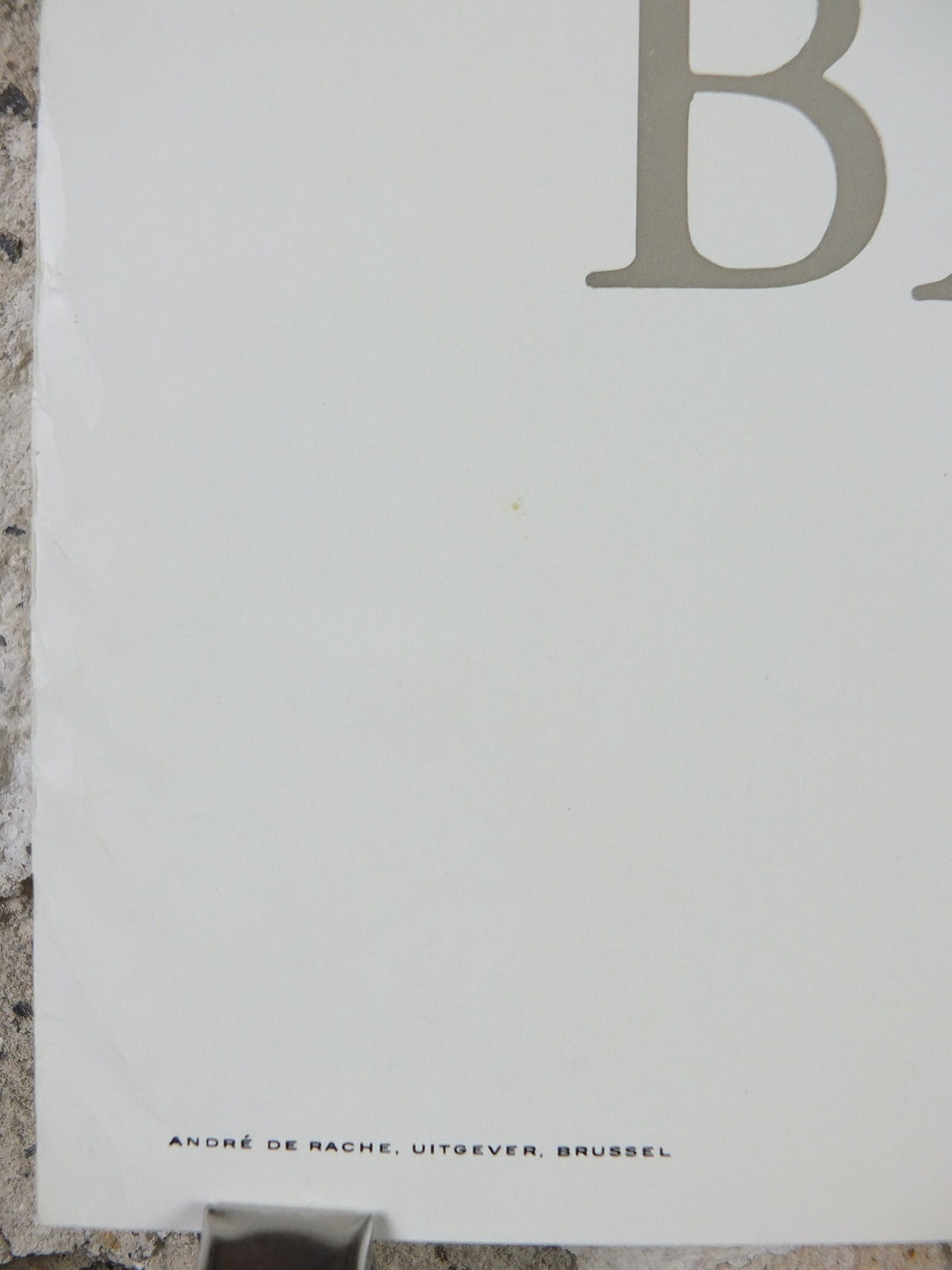 1966 Balthus Poster, La Phalène The Moth 1960, Casino Heist Knokke, Classical pre-Renaissance, artist gallery exhibition, wall art decor