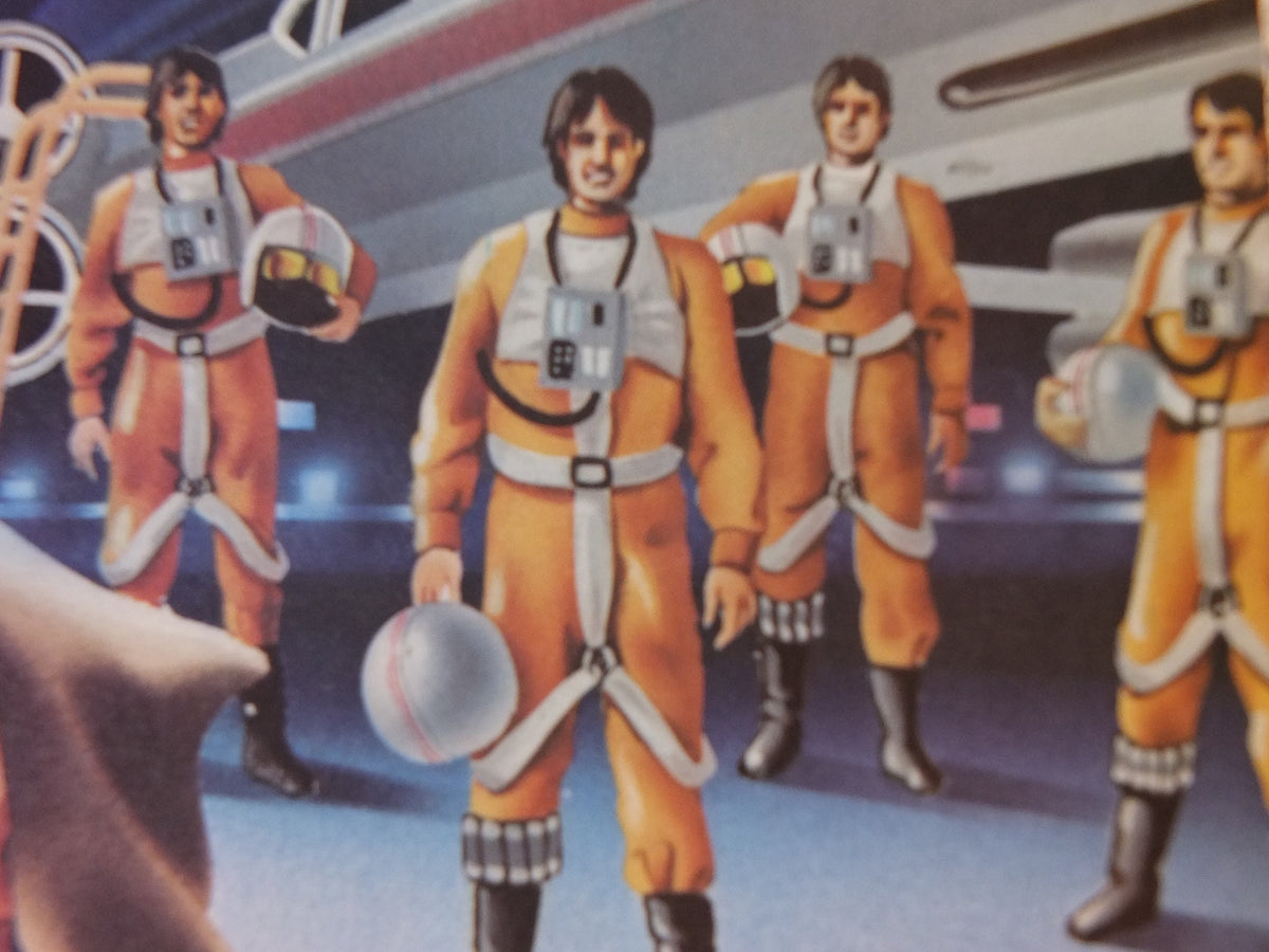 1978 Star Wars Poster, Proctor & Gamble, Darth Vader Obi Wan Kenobi lightsaber duel, advertising Cascade Cheer Dawn, wall art decor