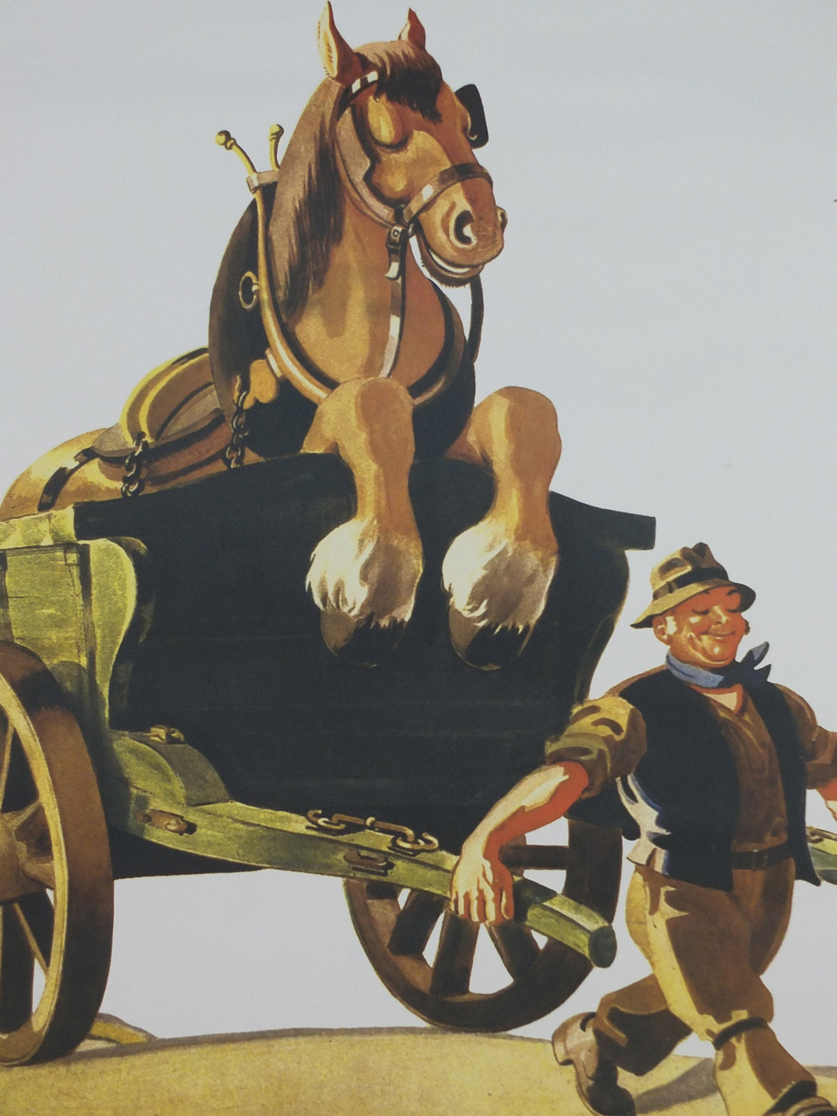 Vintage Guinness Poster, Guinness for Strength, from Guinness Museum, 1949 Advertising campaign Wall art by Gilroy retro 1990s