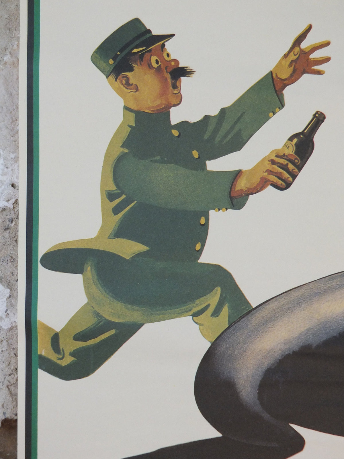 Vintage Guinness Poster, My Goodness My Guinness, Seal, from Guinness Museum, 1935 Advertising campaign Wall art by Gilroy retro decor 1990s