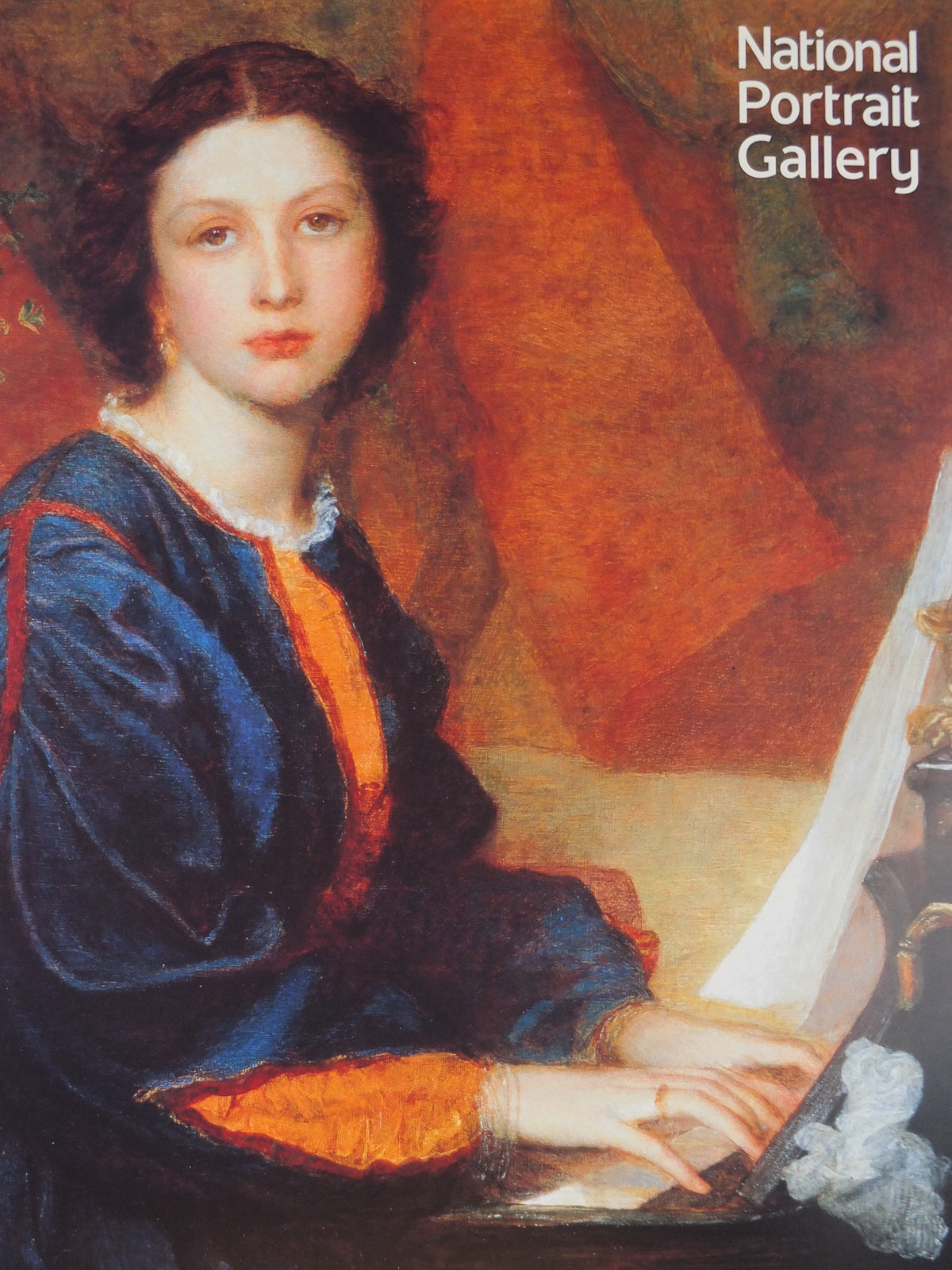 2004 G.F. Watts Poster, Fame and Beauty in Victorian Society, National Portrait Gallery, Symbolism, gallery exhibition, wall art decor