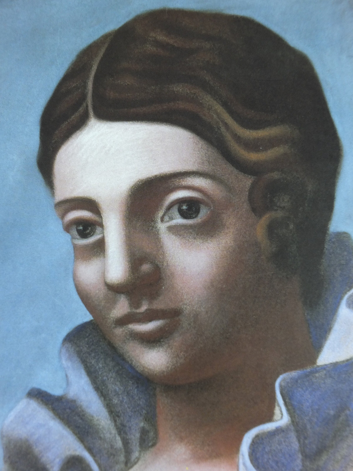 1996 Pablo Picasso Poster, "Portrait d'Olga" 1921, Grand Palais, Paris, Impression gallery exhibition, wall art decor