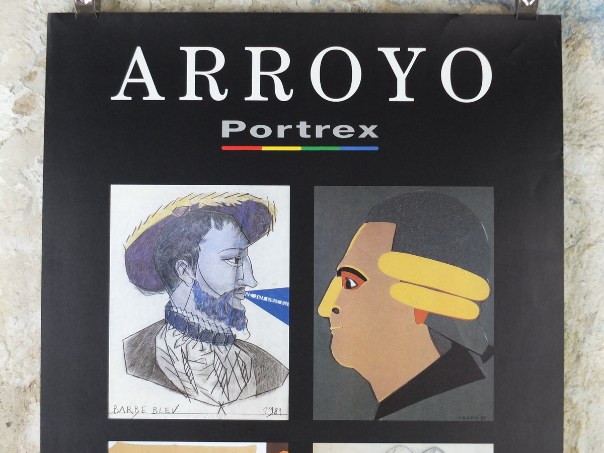 1995 Carlos Arroyo Poster, Mickey Mouse-Cristobal Colon 1992, Pop Art, gallery exhibition, wall art decor