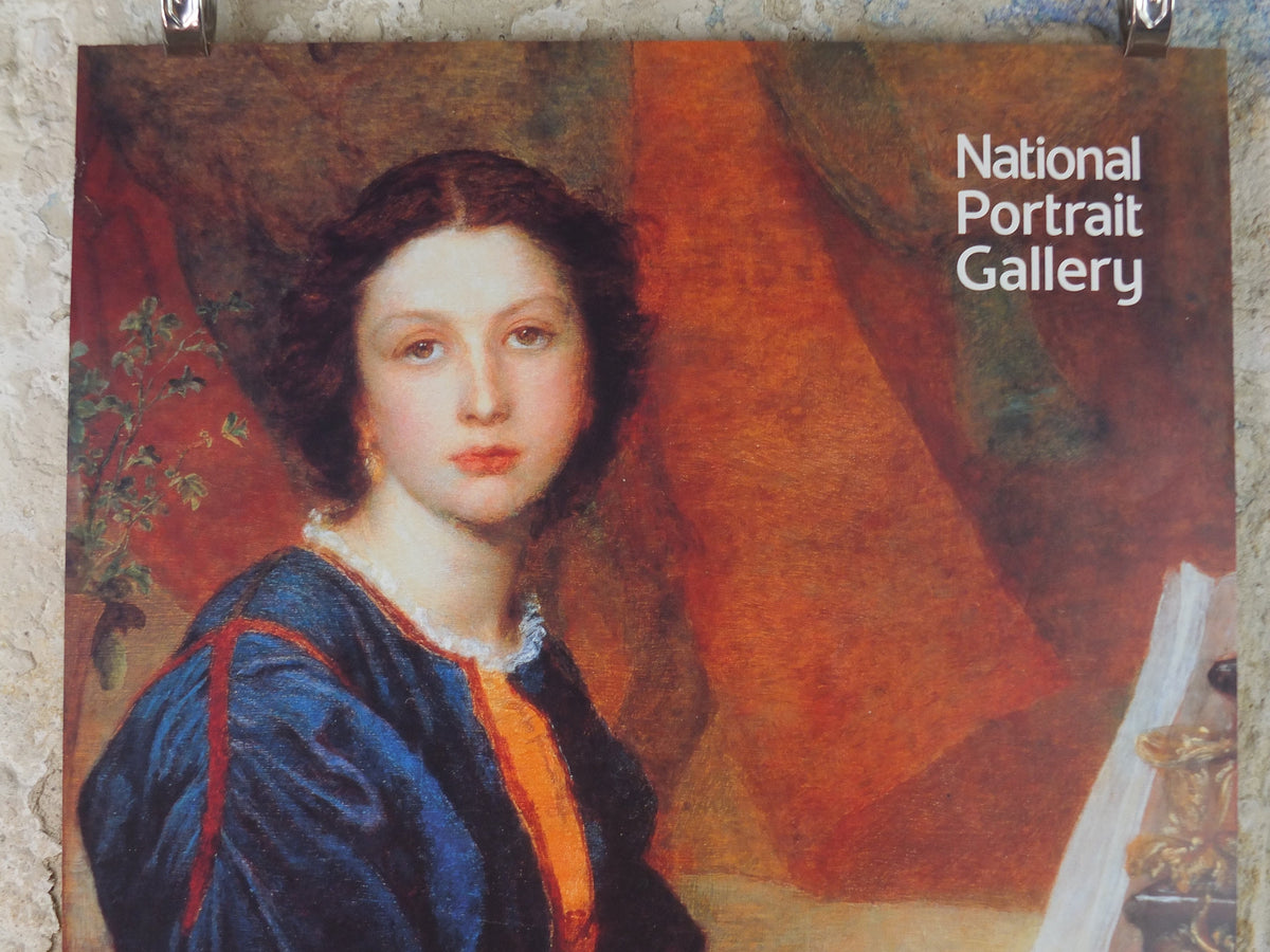 2004 G.F. Watts Poster, Fame and Beauty in Victorian Society, National Portrait Gallery, Symbolism, gallery exhibition, wall art decor