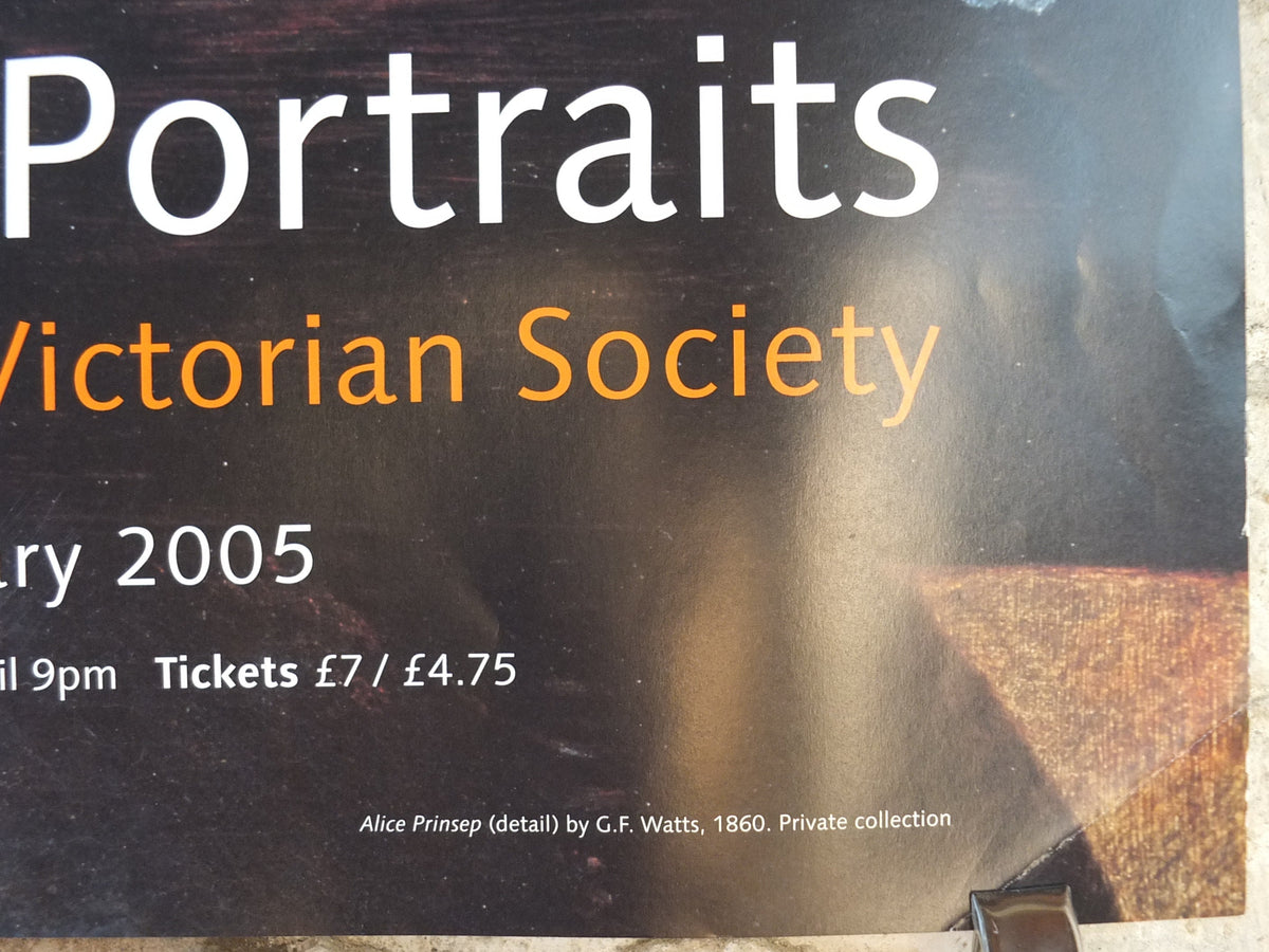 2004 G.F. Watts Poster, Fame and Beauty in Victorian Society, National Portrait Gallery, Symbolism, gallery exhibition, wall art decor