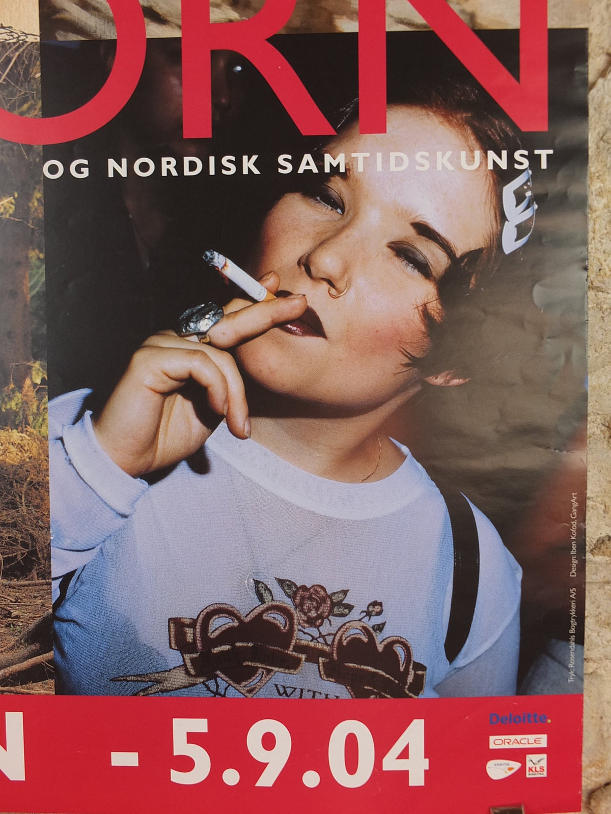 2004 Anders Zorn Poster, og nordisk samkidskunst Arken Copenhagen, Nordic Contemperory Modern Art, artist gallery exhibition, wall art decor