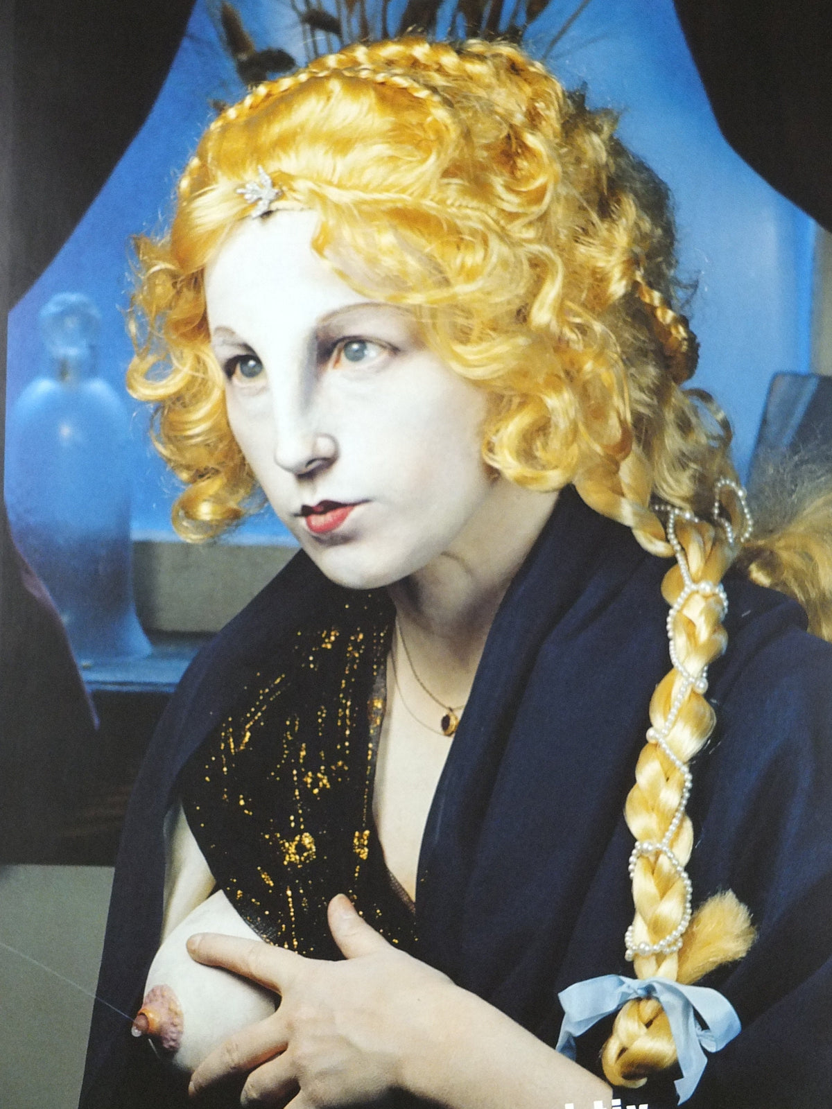 2007 Cindy Sherman Poster, Untitled 225 1990, Louisiana Copenhagen, Denmark, Photography, Self Portraits, gallery exhibition, wall art decor