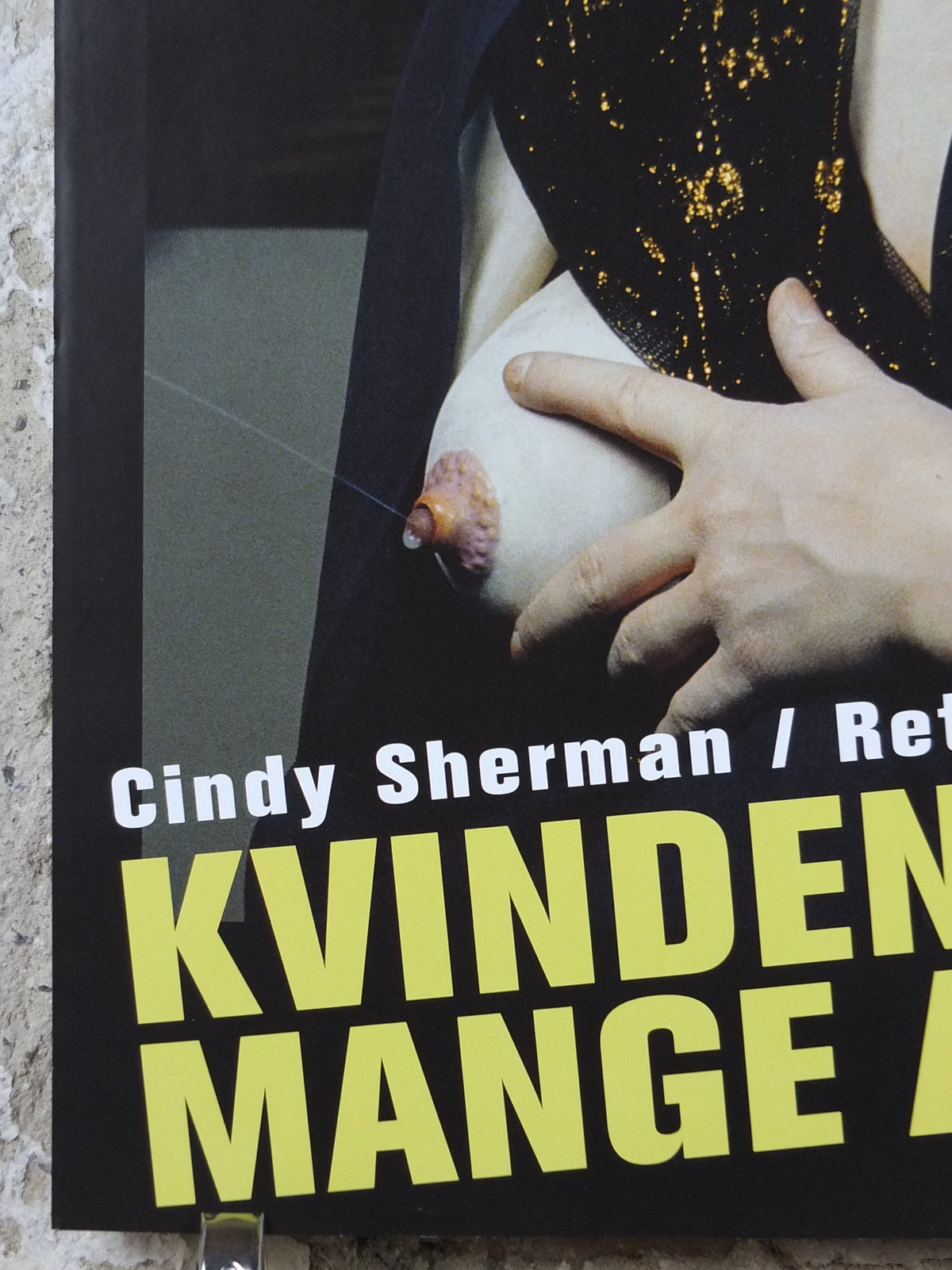 2007 Cindy Sherman Poster, Untitled 225 1990, Louisiana Copenhagen, Denmark, Photography, Self Portraits, gallery exhibition, wall art decor