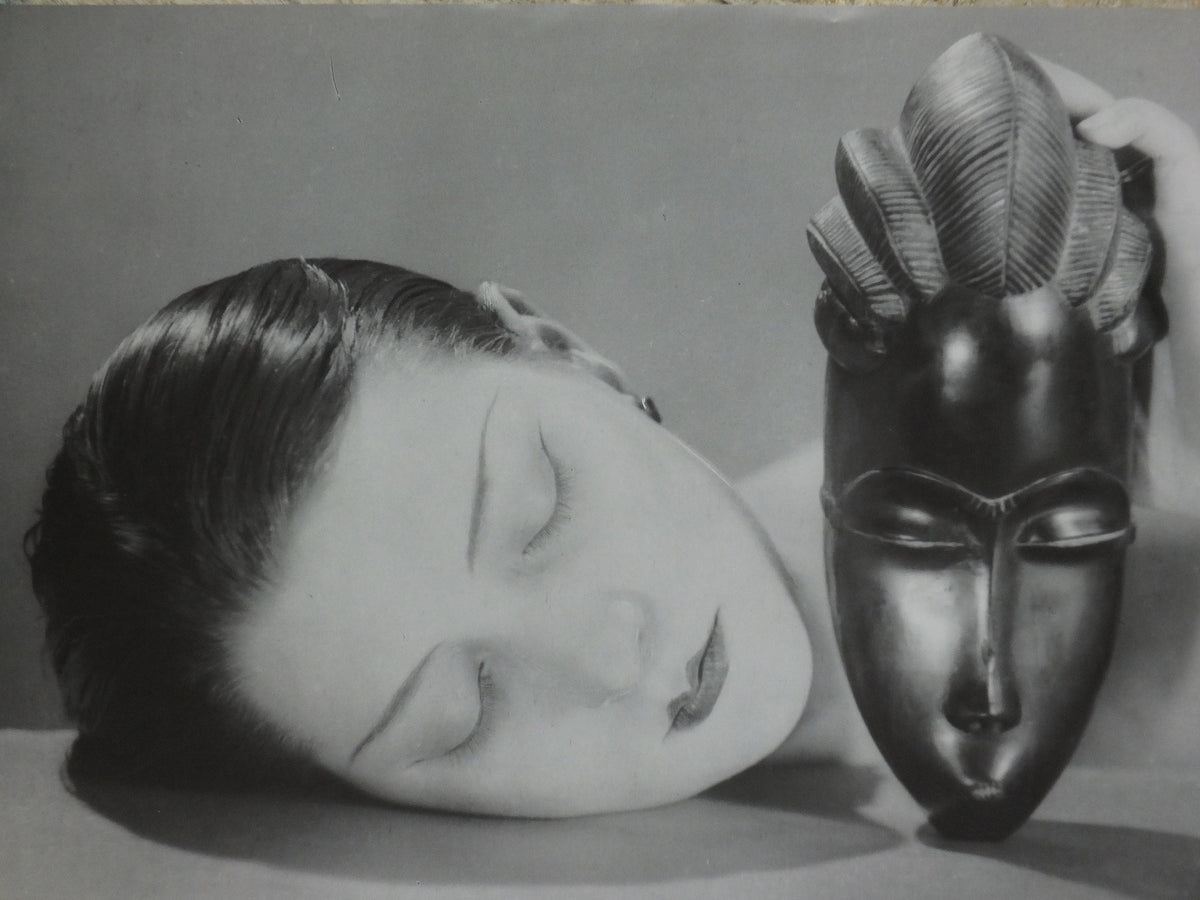 2008 Man Ray Poster, Black and White, Noire et Blanche, 1936, Dada in Vogue, surrealism, photography gallery exhibition, wall art decor