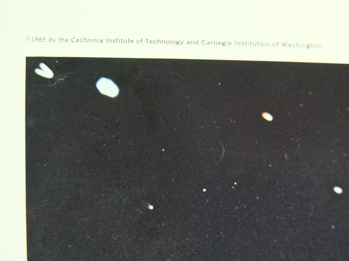 1965 Planetary Nebula in Aquarius Poster, NGC 7293 California Institute of Technology and Carnegie Institution, Hale Observatories wall art
