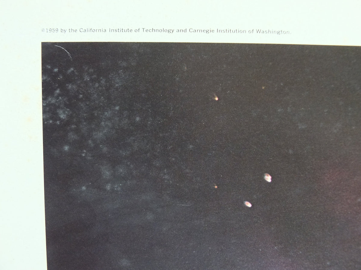 1959 Great Nebula in Orion Poster, NGC 1976 California Institute of Technology and Carnegie Institution, Hale Observatories, wall art decor