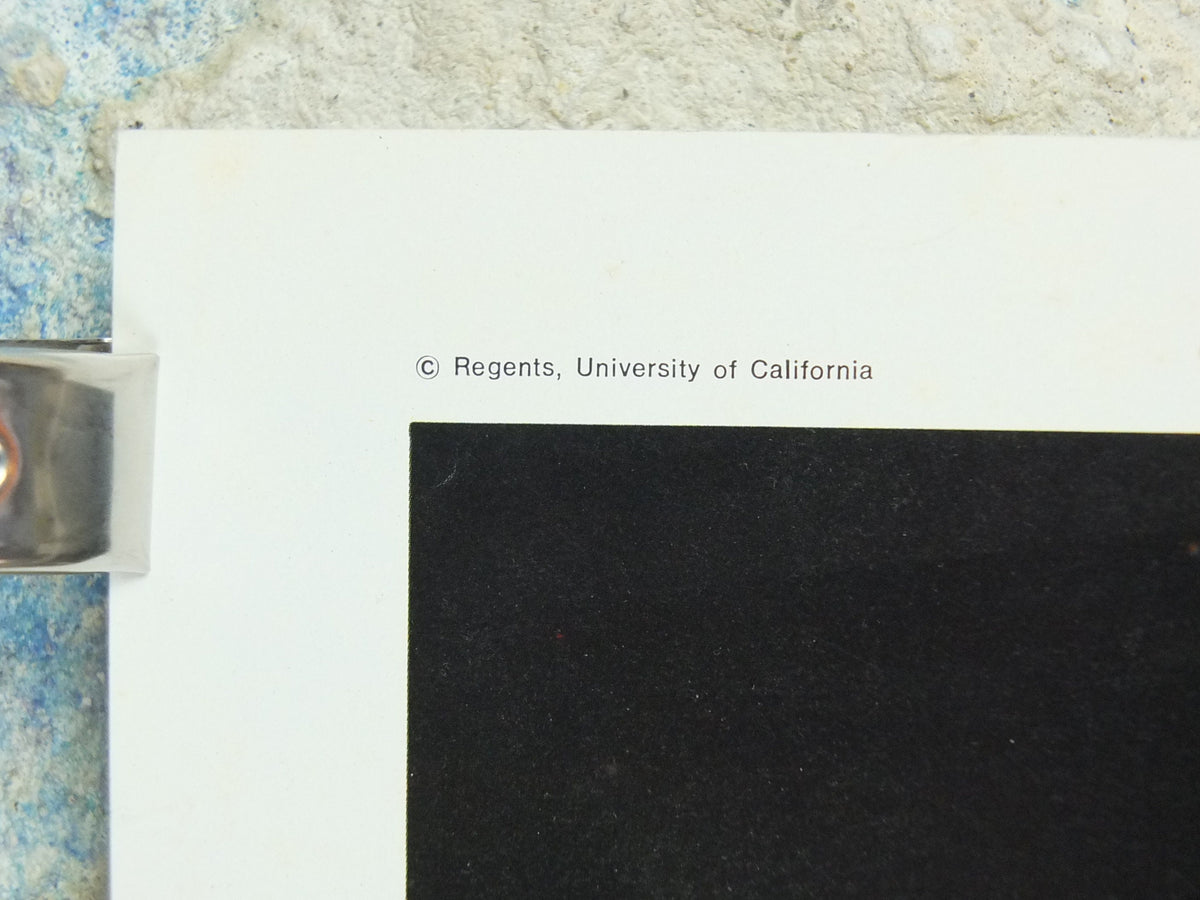 1960s The Orion Nebula Poster, M42, Regents, University of California, Lick Observatory, wall art decor