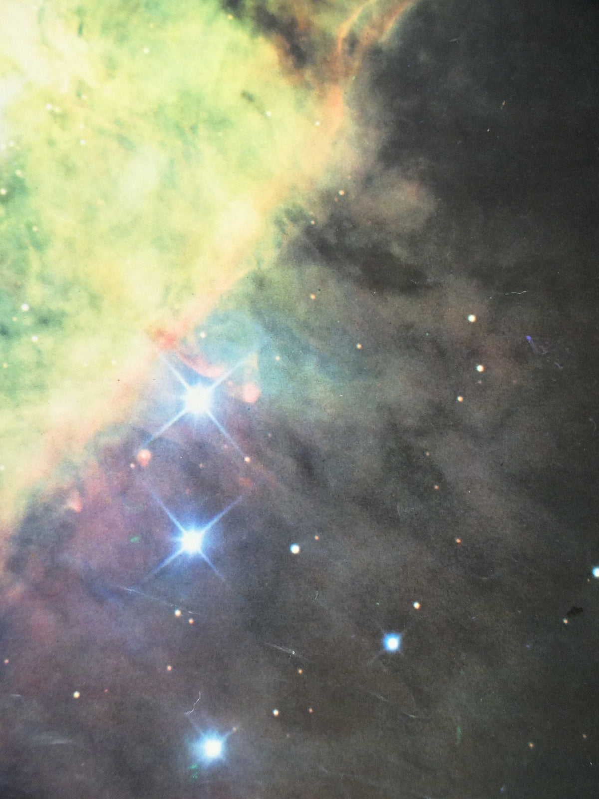 1960s The Orion Nebula Poster, M42, Regents, University of California, Lick Observatory, wall art decor
