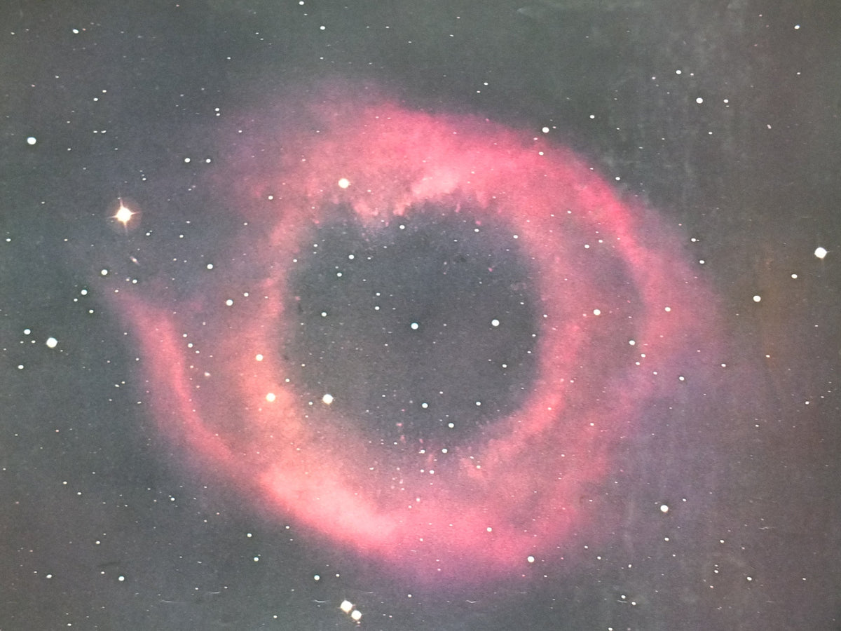 1965 Planetary Nebula in Aquarius Poster, NGC 7293 California Institute of Technology and Carnegie Institution, Hale Observatories wall art