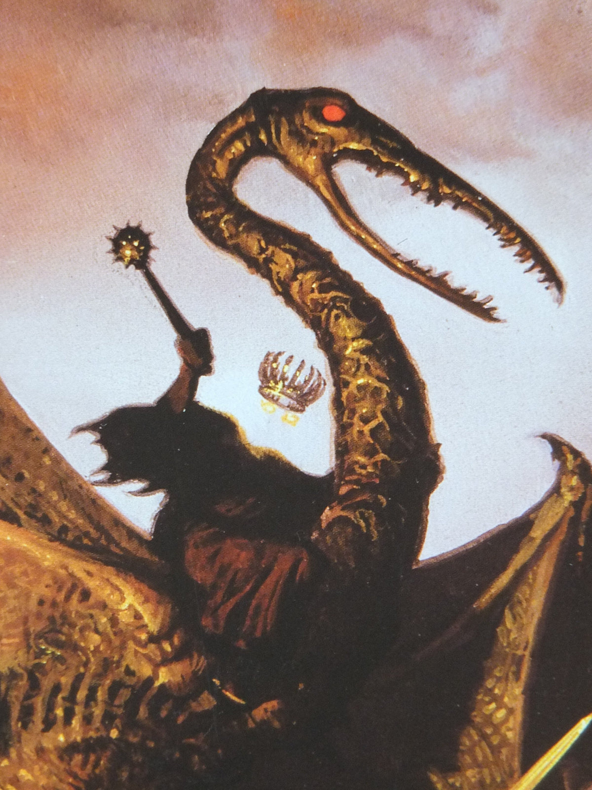 1999 Éowyn and the Lord of the Nazgul poster Poster, Ted Nasmith, Witchking of Angmar, Middle Earth, Lord of the Rings, print wall art decor