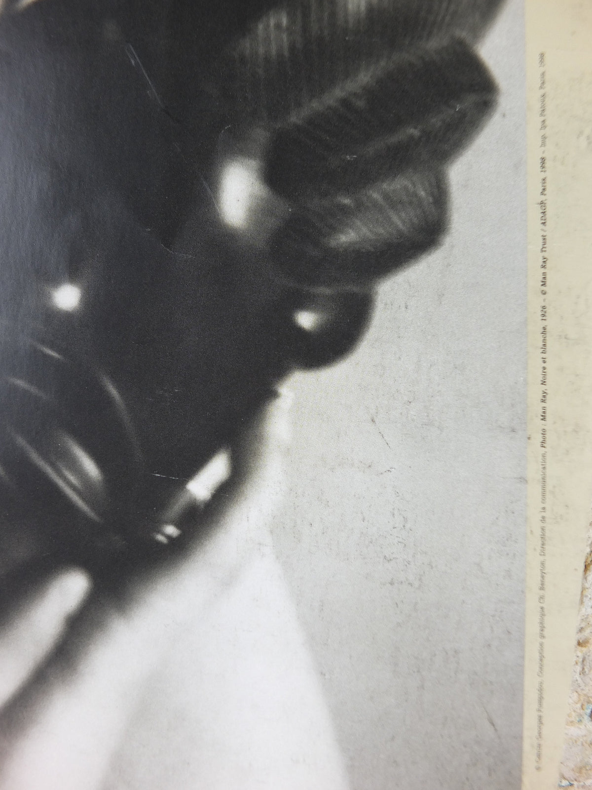 1998 Man Ray Poster, Black and White, Noire et Blanche, 1936, Dada in Vogue, surrealism, photography gallery exhibition, wall art decor