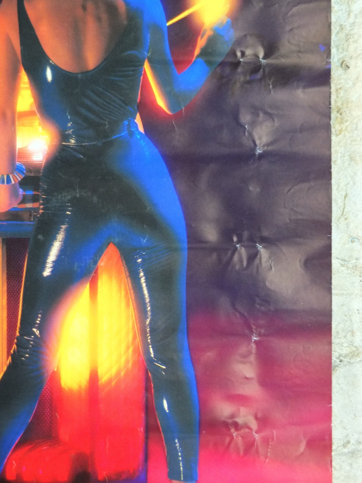 1980s Pernod Poster, Free the Spirit, Woman at Jukebox, apéritif pastis France, alcoholic drink, advertising print wall art decor