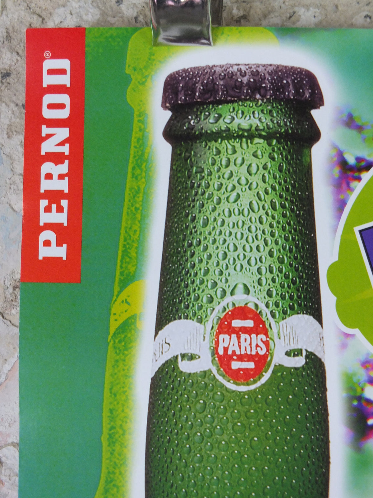 1990s Pernod Hex Poster, Alcopops, Snowboarder, Sublime refreshment, lime cola alcoholic drink, advertising print wall art decor