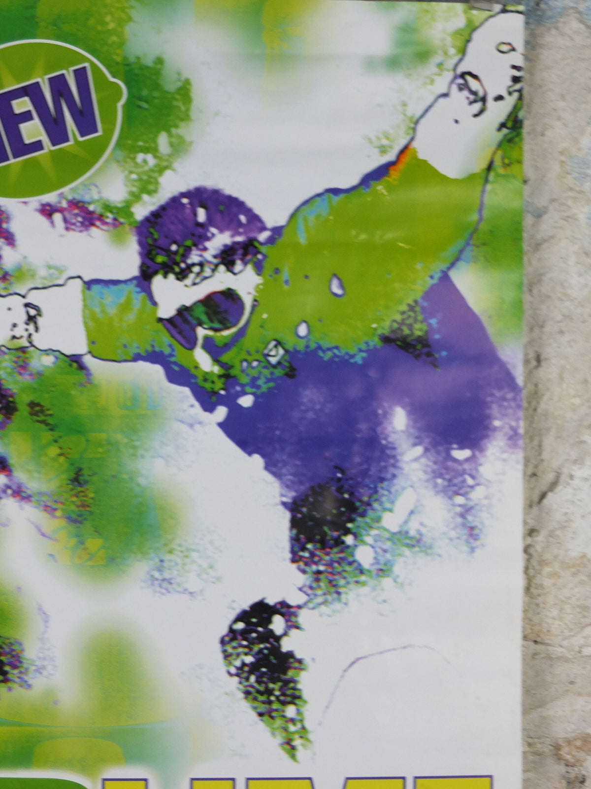 1990s Pernod Hex Poster, Alcopops, Snowboarder, Sublime refreshment, lime cola alcoholic drink, advertising print wall art decor