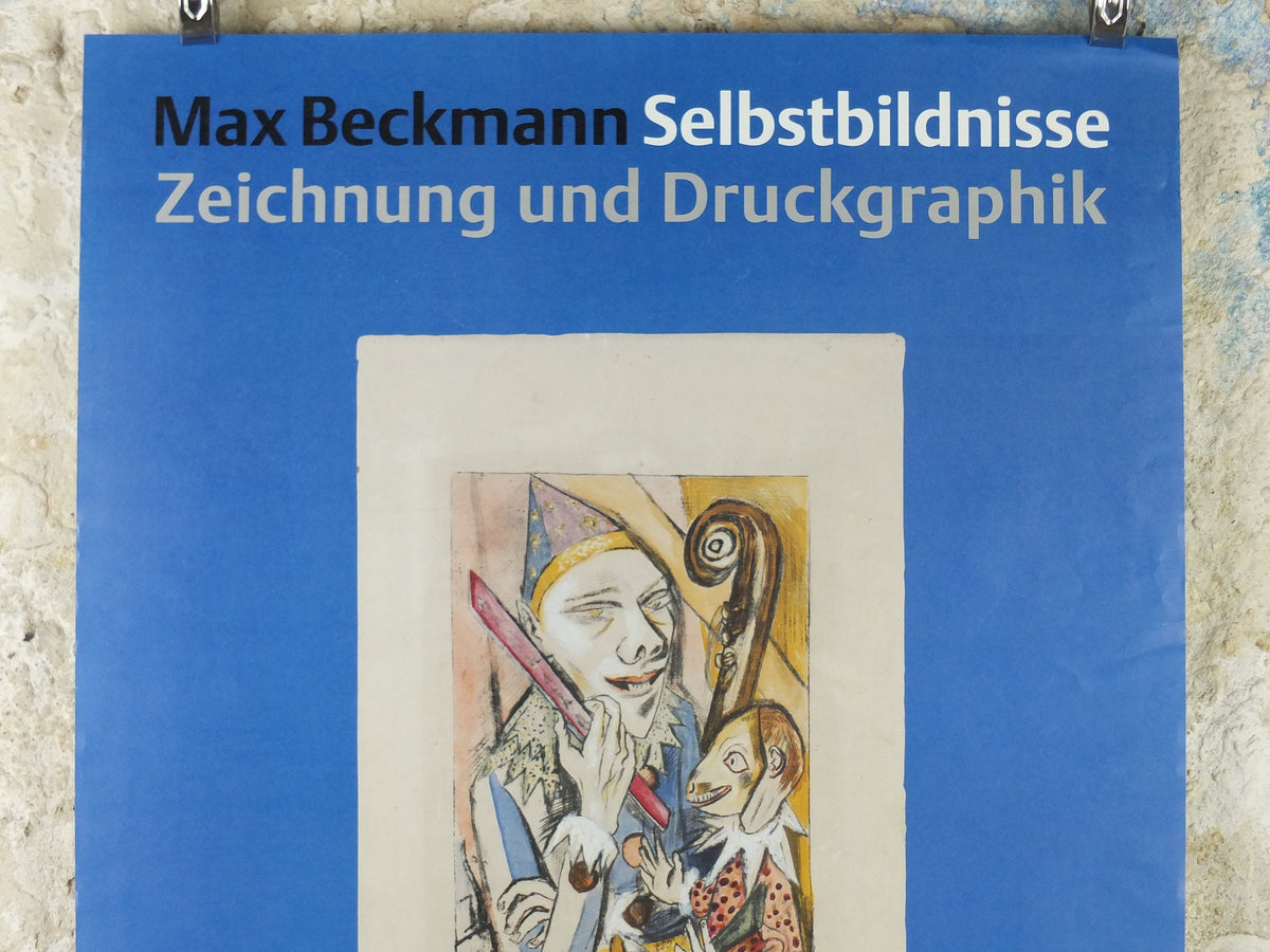 2000 Max Beckmann, Parrot and Mask 1920, Neue Pinakothek Munich, Expressionism, New Objectivity, gallery exhibition, wall art decor