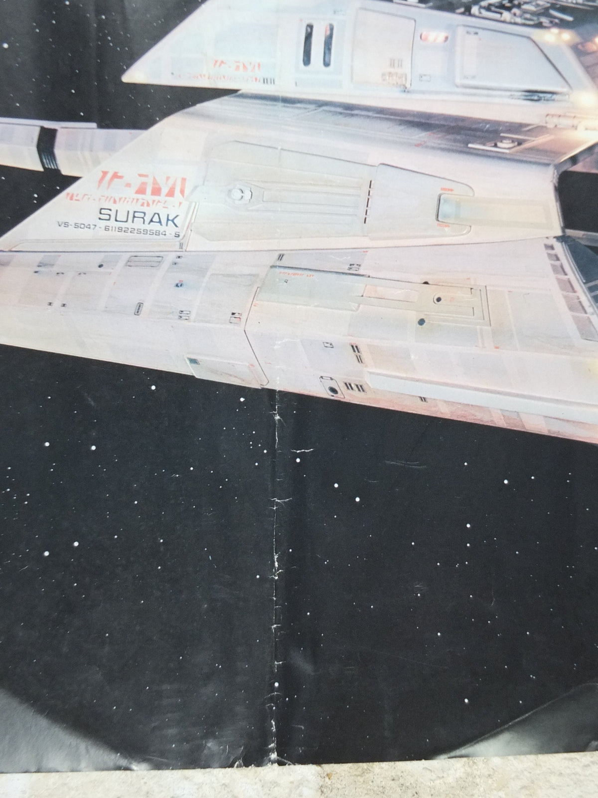 Original Vintage Star Trek the Movie Poster, Surak, Vulcan Shuttle, 1980 wall art cinema film memorabilia decor