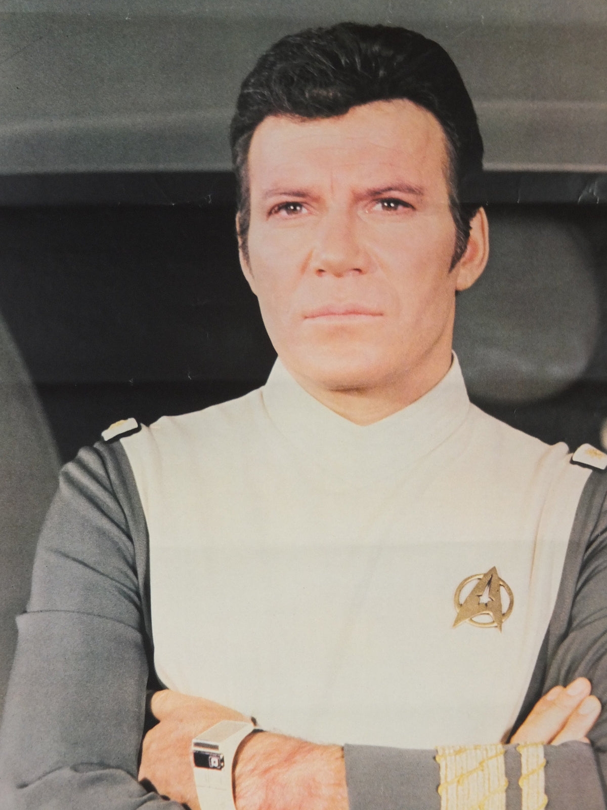 Original Vintage Star Trek the Movie Poster, Captain James Kirk, William Shatner, 1980 wall art cinema film memorabilia