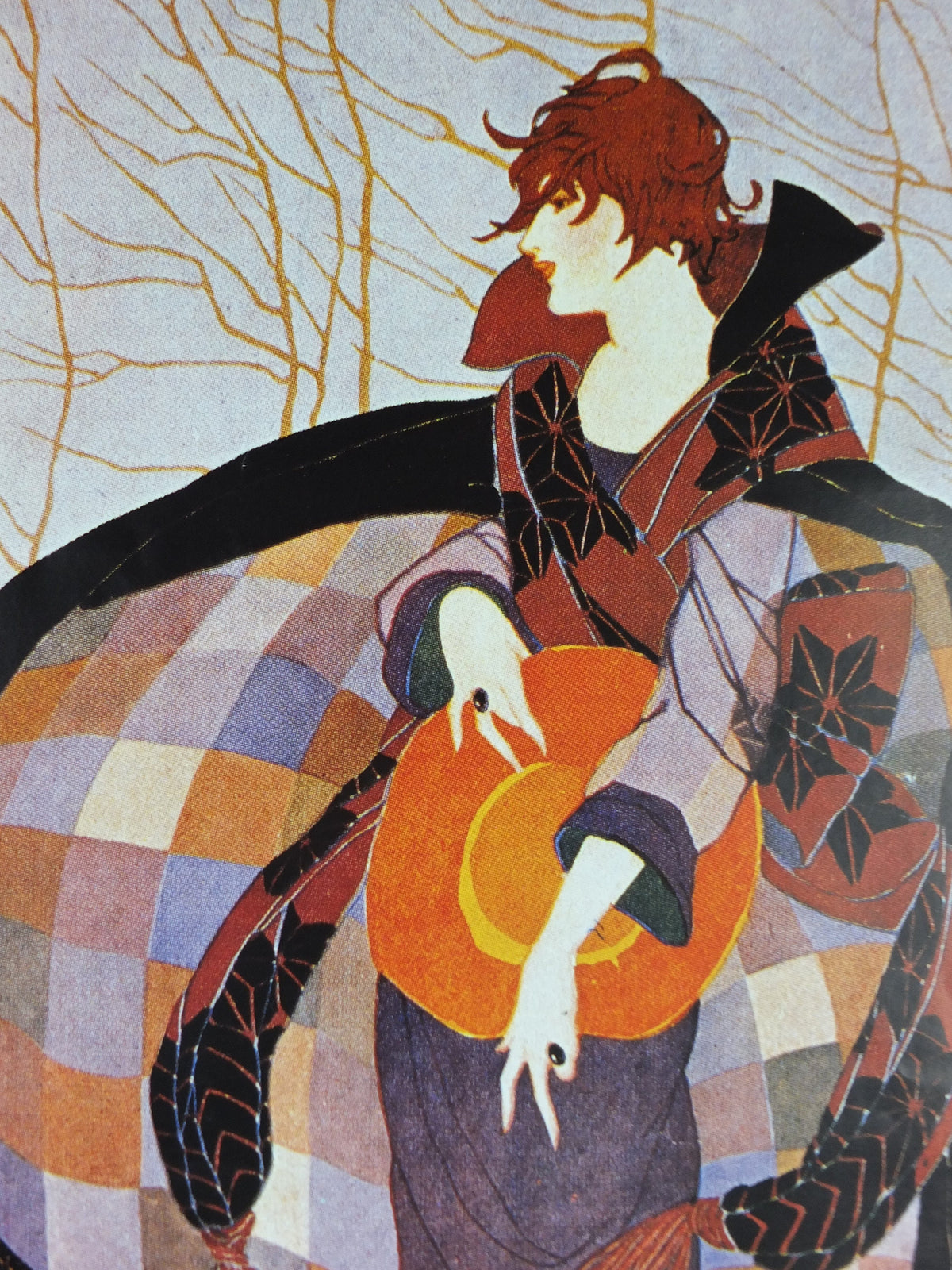 1980s Vogue Magazine Poster, Conde Nast 1919 cover reprint, by Helen Dryden, art deco nouveau, fashion Advertising, wall art decor