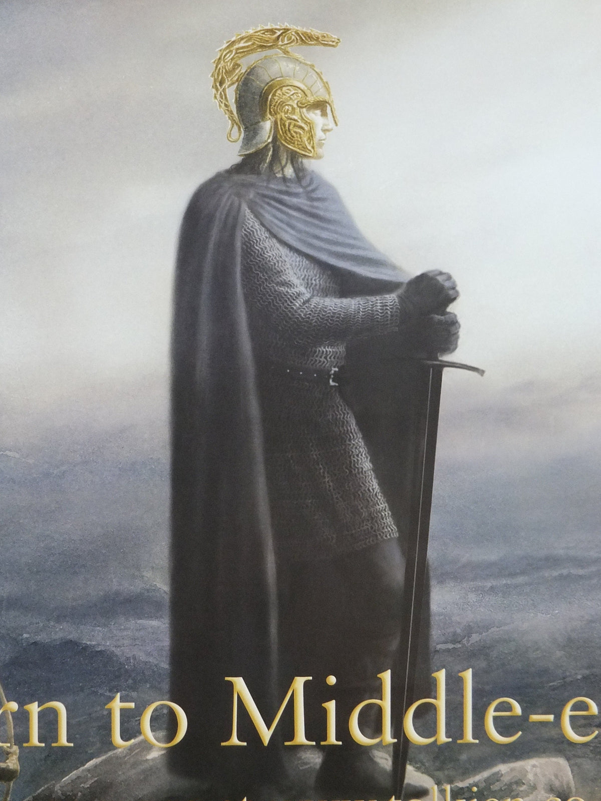 The Children of Hurin Poster, by Alan Lee, Lord of the Rings, J.R.R. and Christopher Tolkien, Return to Middle Earth, wall art decor