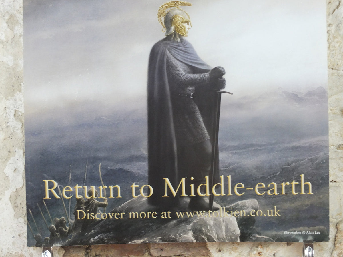 The Children of Hurin Poster, by Alan Lee, Lord of the Rings, J.R.R. and Christopher Tolkien, Return to Middle Earth, wall art decor