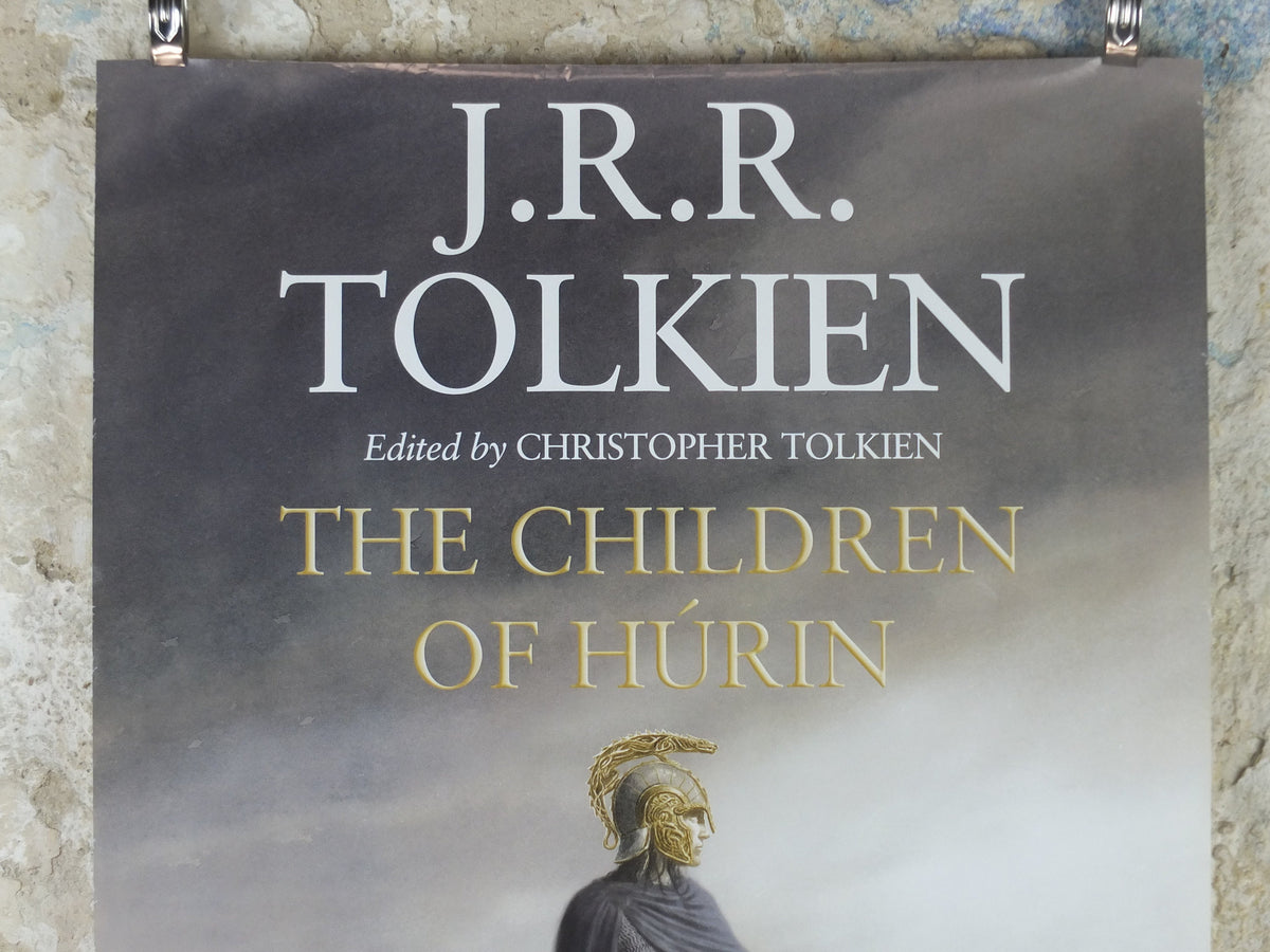 The Children of Hurin Poster, by Alan Lee, Lord of the Rings, J.R.R. and Christopher Tolkien, Return to Middle Earth, wall art decor