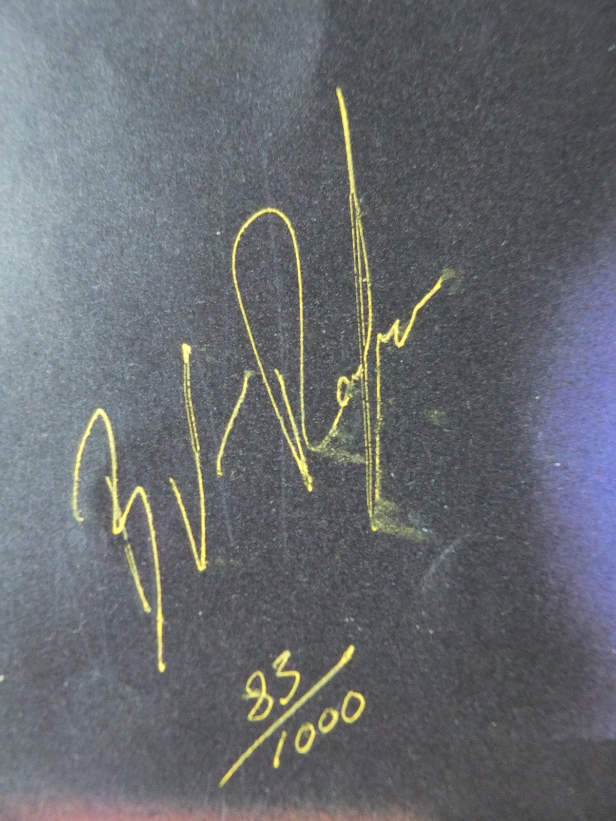 Signed 1997 Luke and Darth Vader Poster, Final lightsaber battle by Brian Rolfe, Emperor Palpatine, Lucasfilm, wall art film memorabilia