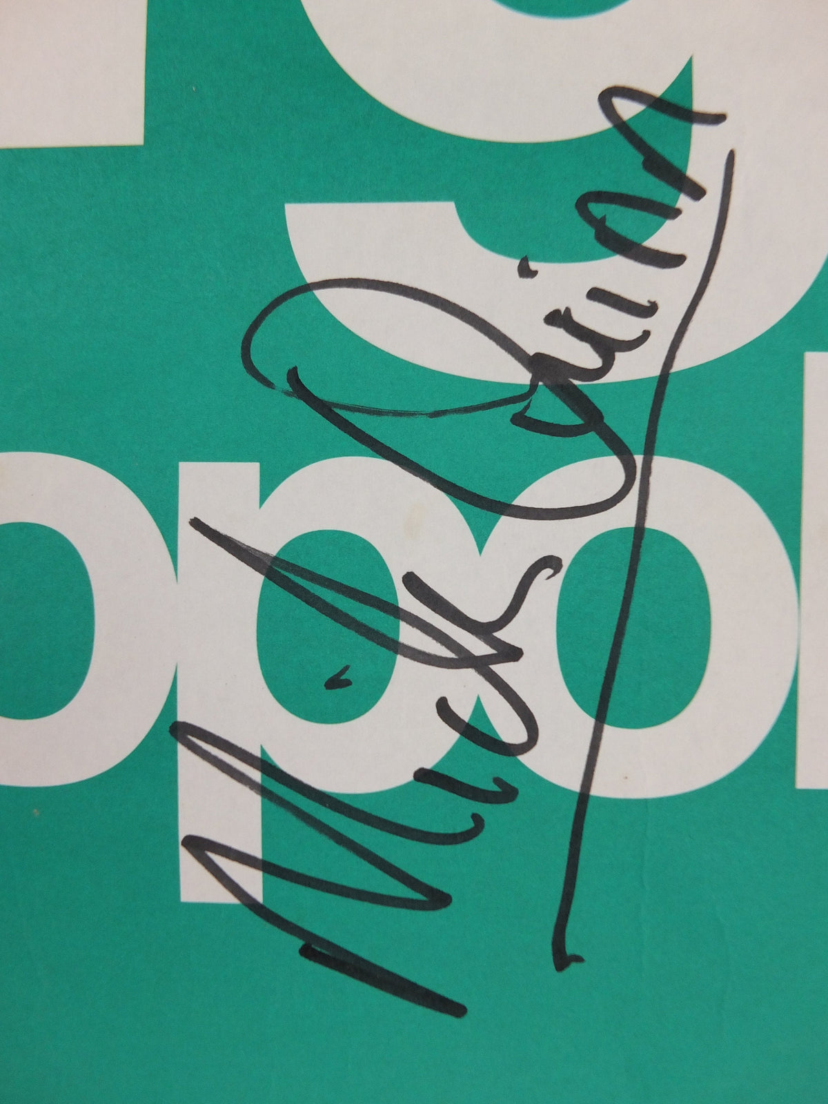 2003 signed Supergrass Concert Poster, Palac Akropolis Praha, signed by Gaz, Mick and Danny, Prague, Czechia, Britpop, music wall art decor