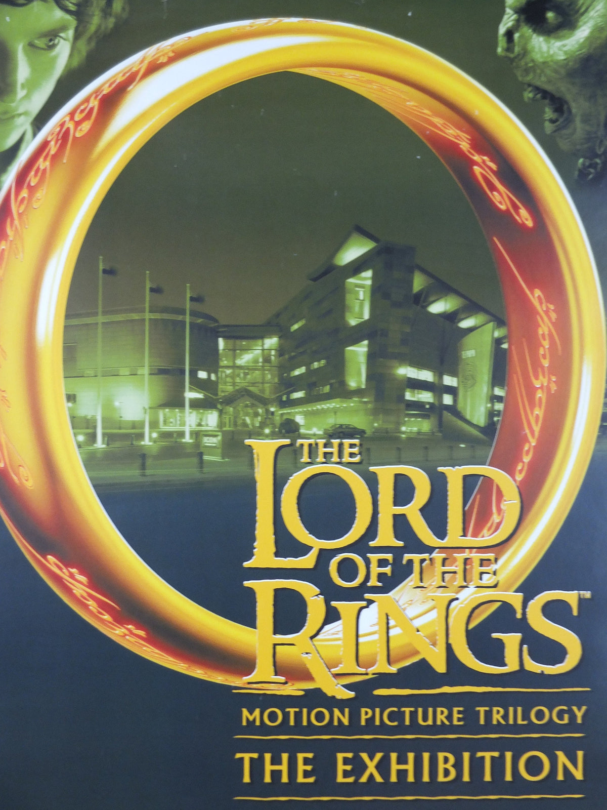 2002 The Lord of the Rings Exhibition Poster, Te Papa Museum, Wellington New Zealand, The One Ring, J.R.R. Tolkien, , fantasy wall art decor