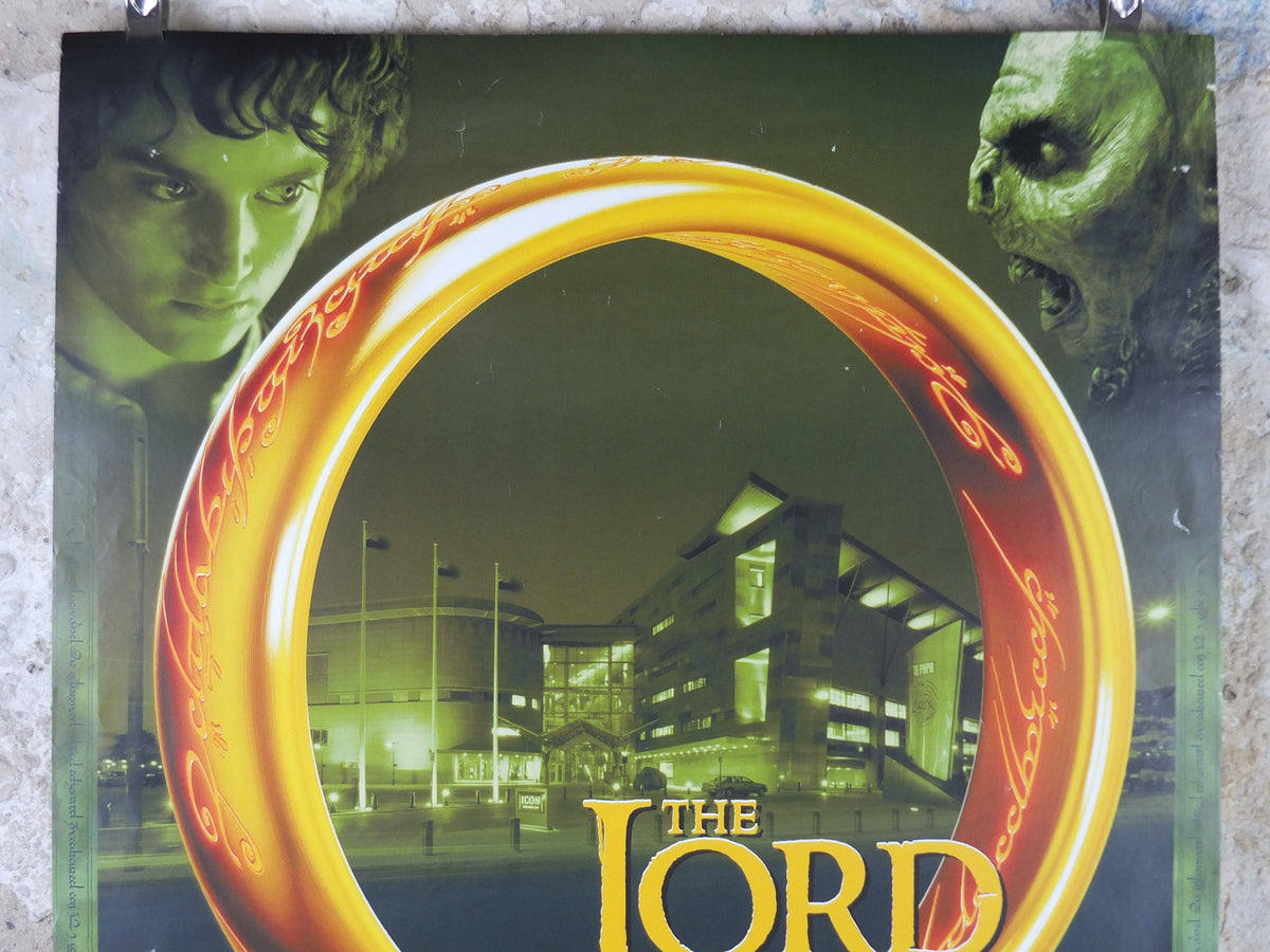 2002 The Lord of the Rings Exhibition Poster, Te Papa Museum, Wellington New Zealand, The One Ring, J.R.R. Tolkien, , fantasy wall art decor