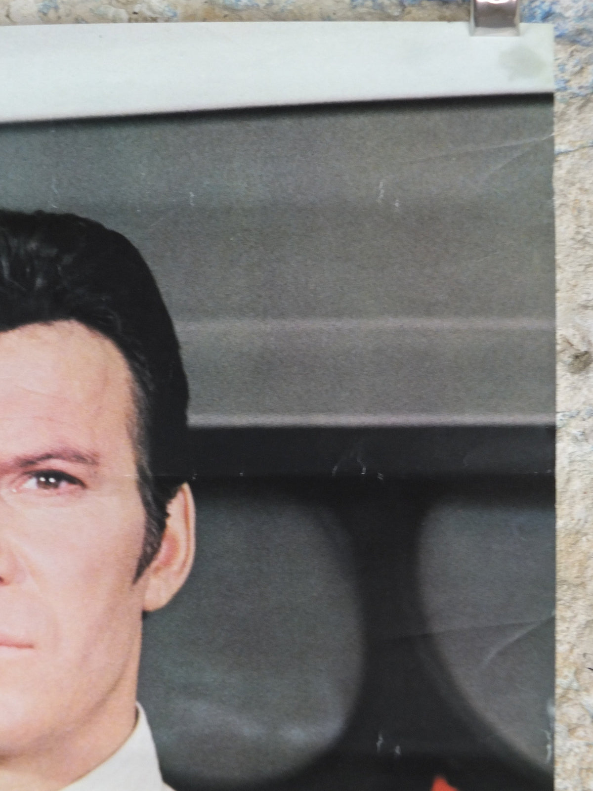 Original Vintage Star Trek the Movie Poster, Captain James Kirk, William Shatner, 1980 wall art cinema film memorabilia