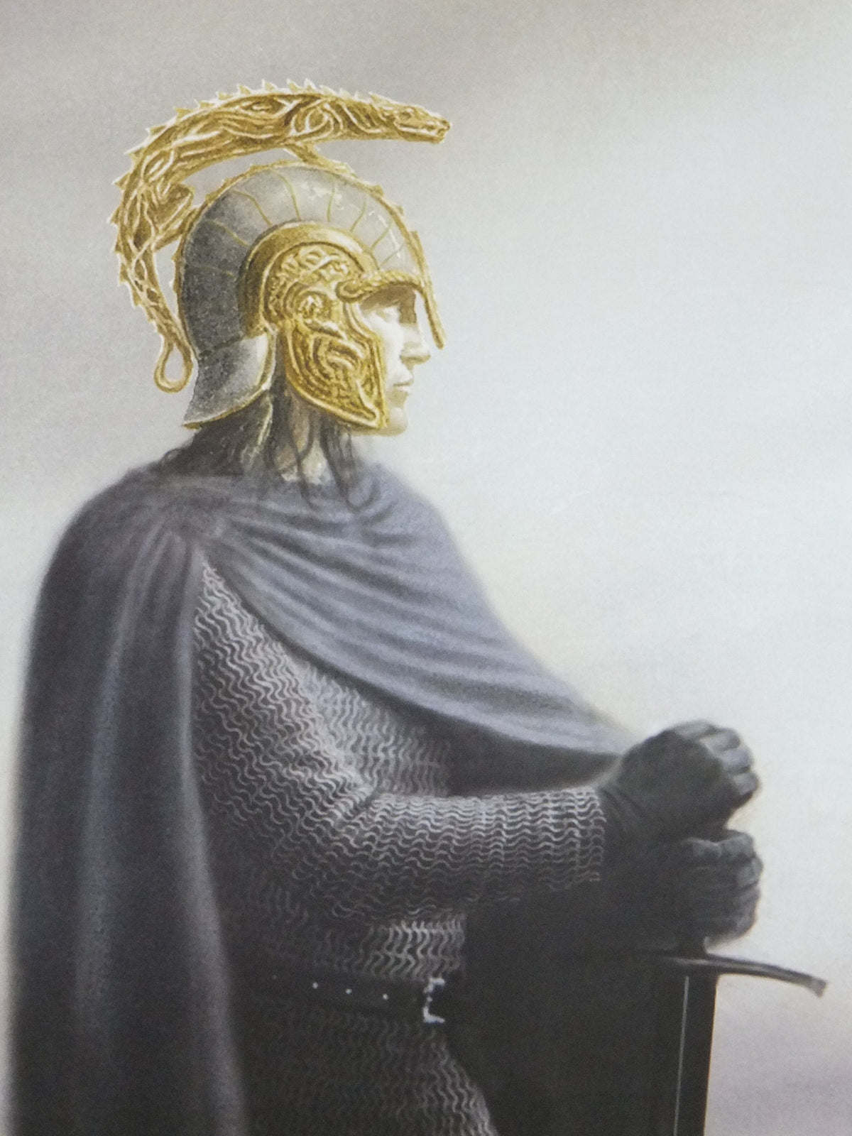 Signed The Children of Hurin Poster, by Alan Lee, Lord of the Rings, J.R.R. and Christopher Tolkien, Return to Middle Earth, wall art decor