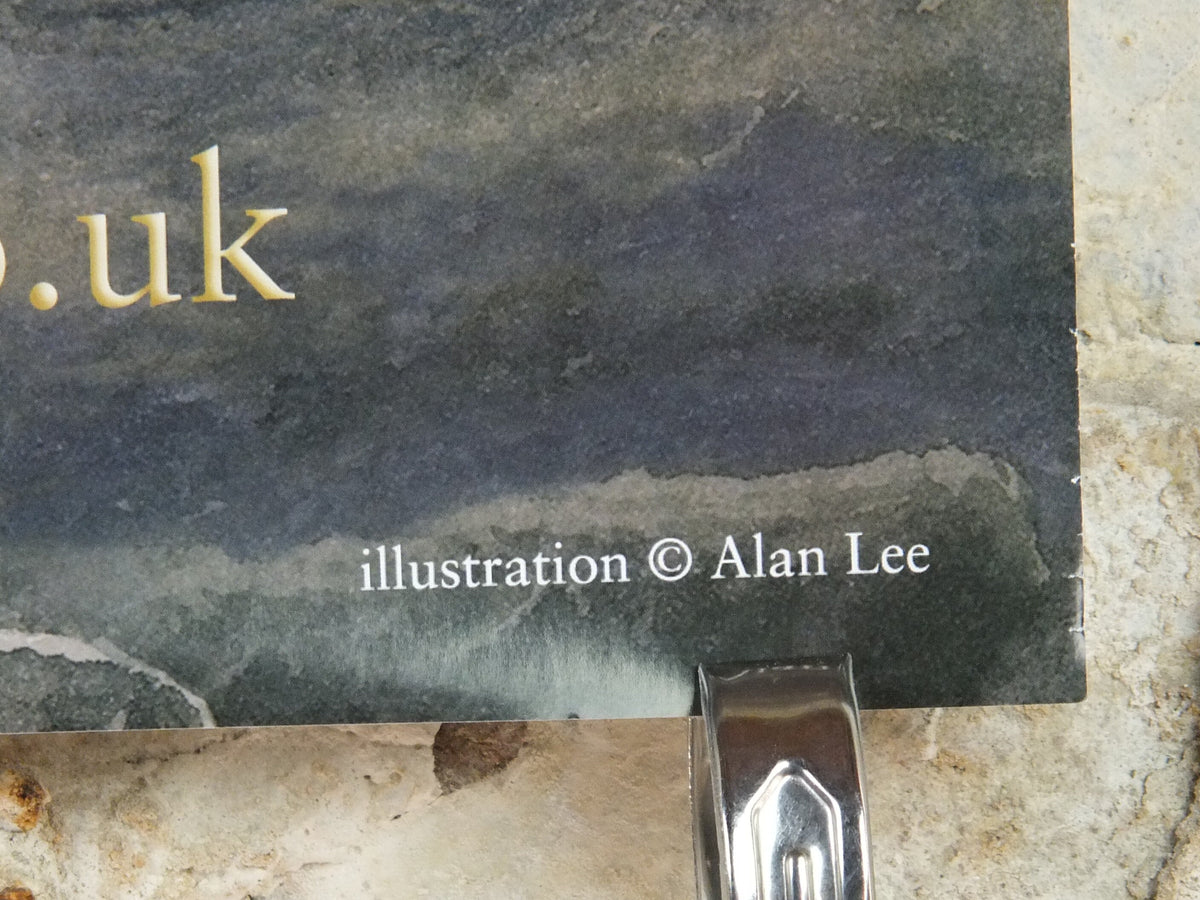 Signed The Children of Hurin Poster, by Alan Lee, Lord of the Rings, J.R.R. and Christopher Tolkien, Return to Middle Earth, wall art decor
