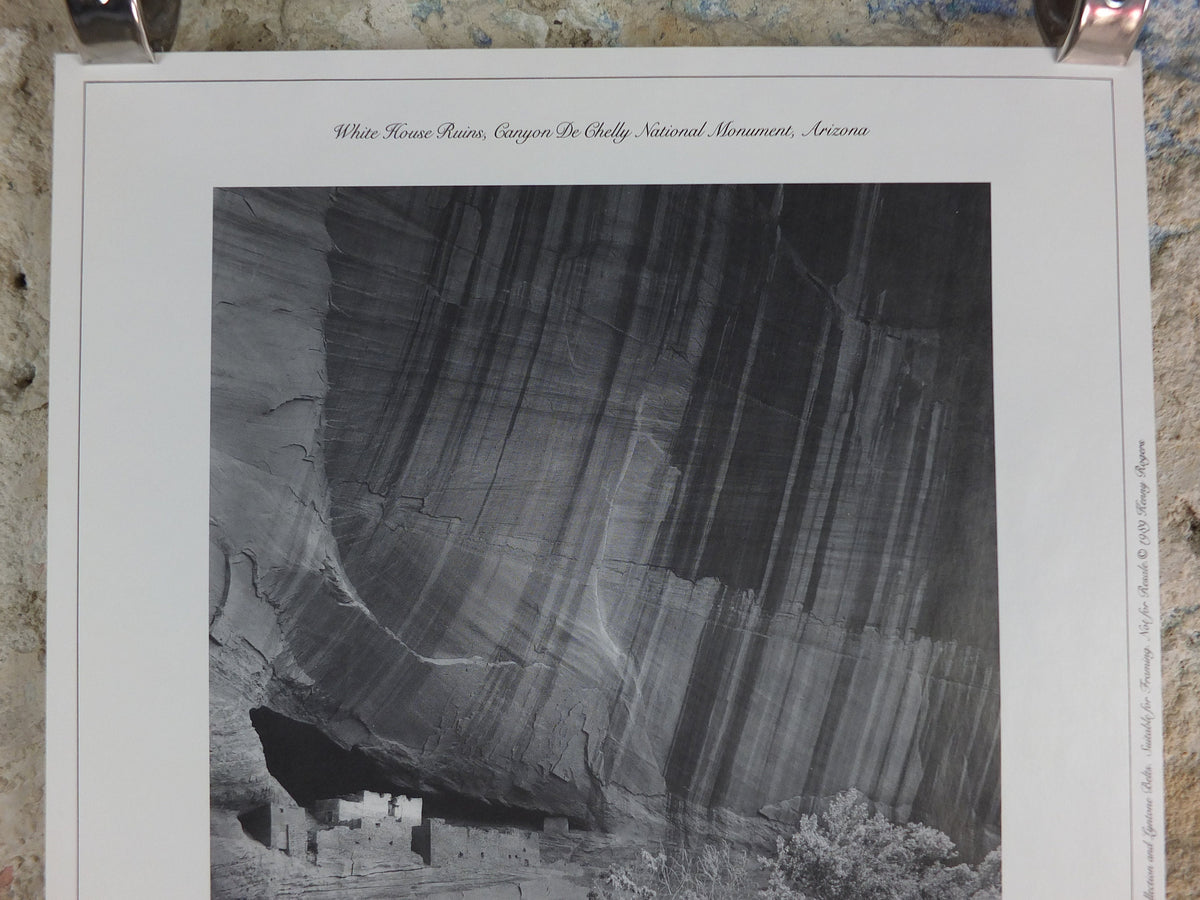 1989 Kenny Rogers Western Collection Poster, Canyon De Chelly, National Monument, Arizona, photography, country music, wall art decor