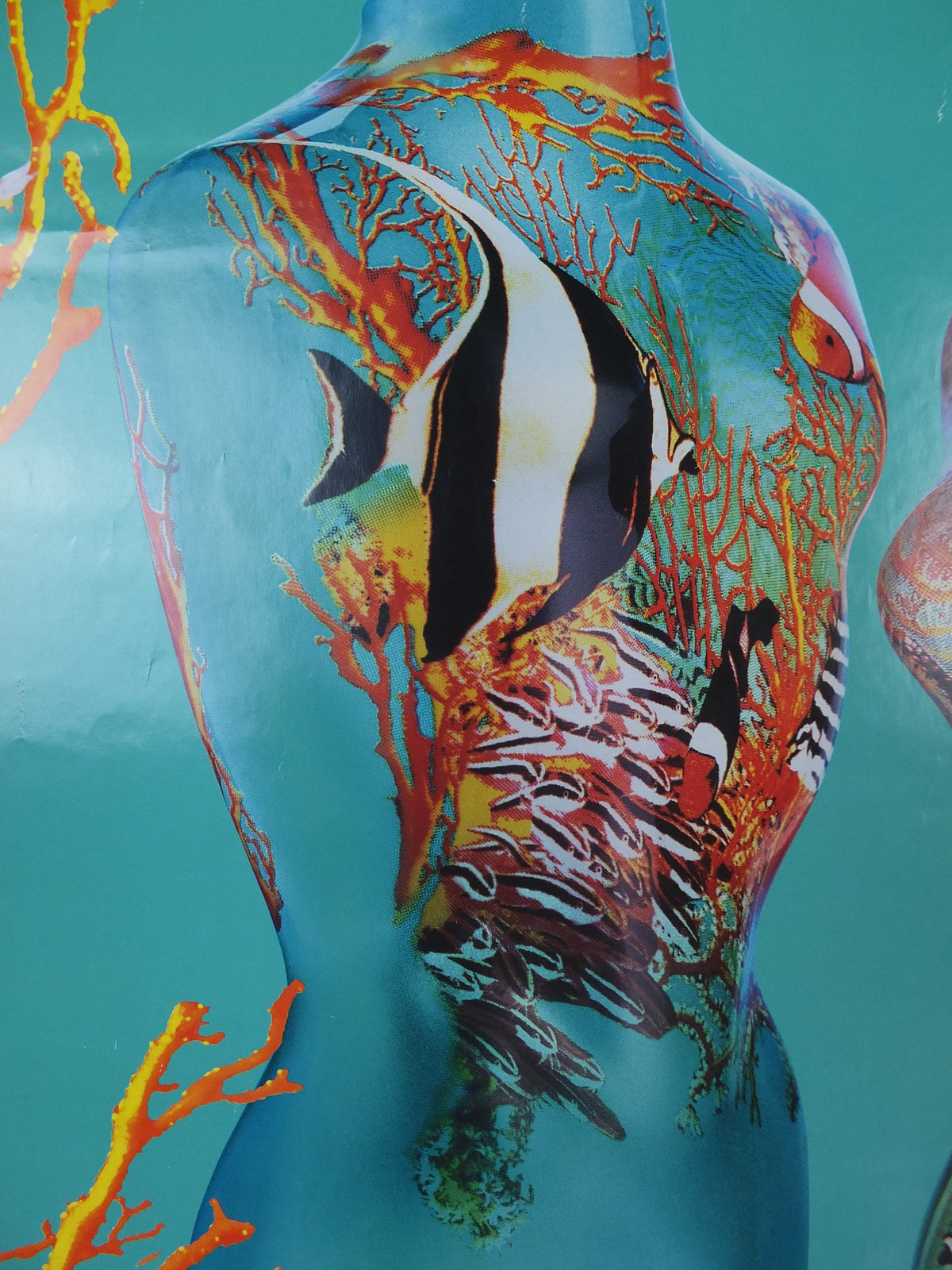 Jean Paul Gaultier Poster, Summer Fragrance, Classique & Le Male perfume bottles, les eaux des d'ete cosmetics, advertising, wall art decor