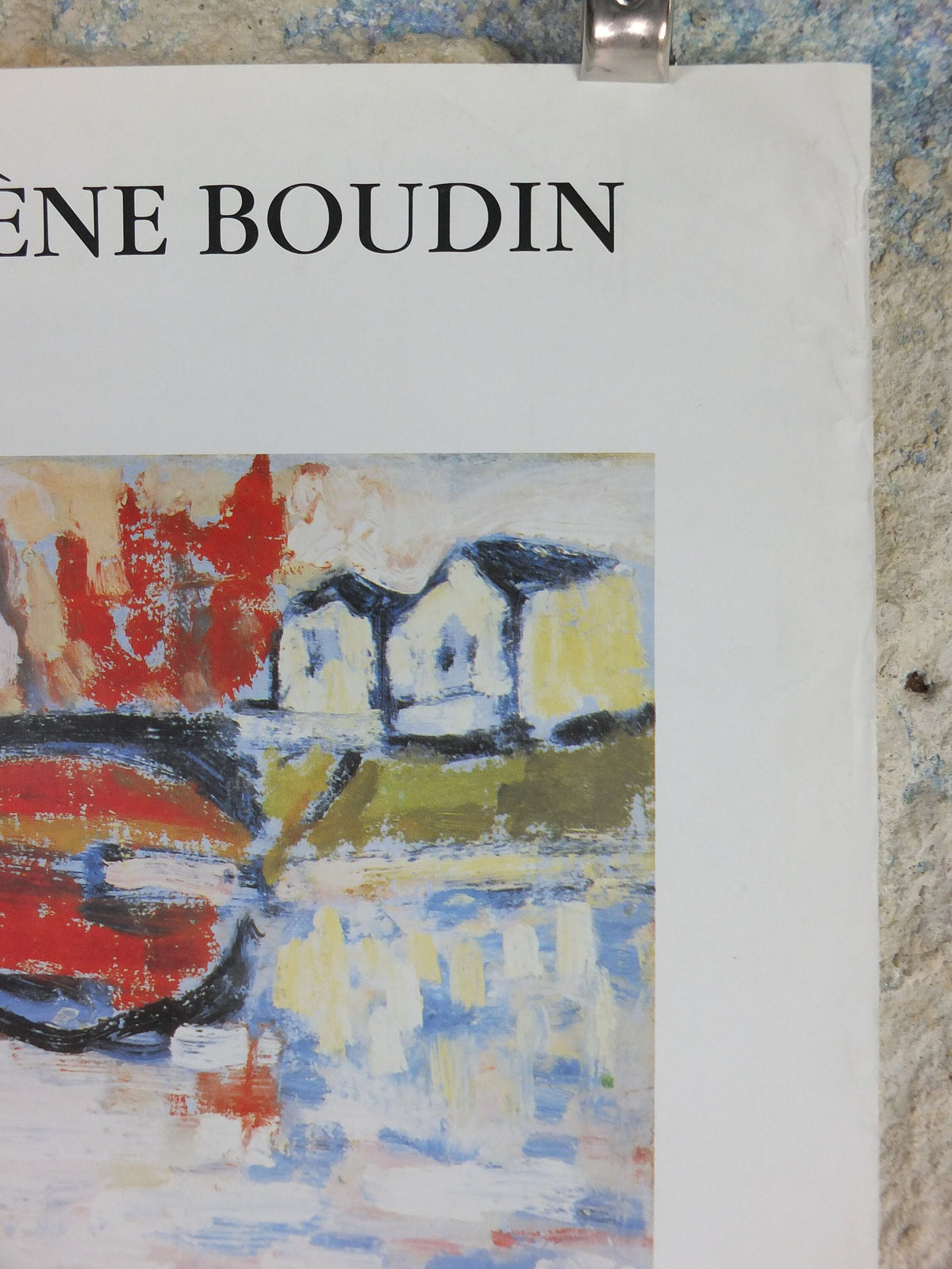 1995 Maurice de Vlaminck Poster, The Port of Honfleur on the River Seine, Fauvism, wild beasts, artist gallery exhibition, wall art decor