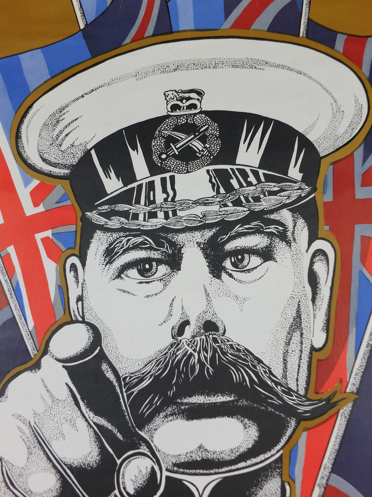 1970s Your Country Needs You Poster, World War 1 WW1 1914, Lord Kitchener, Union Jack, licenced to Splash Posters, propaganda wall art decor
