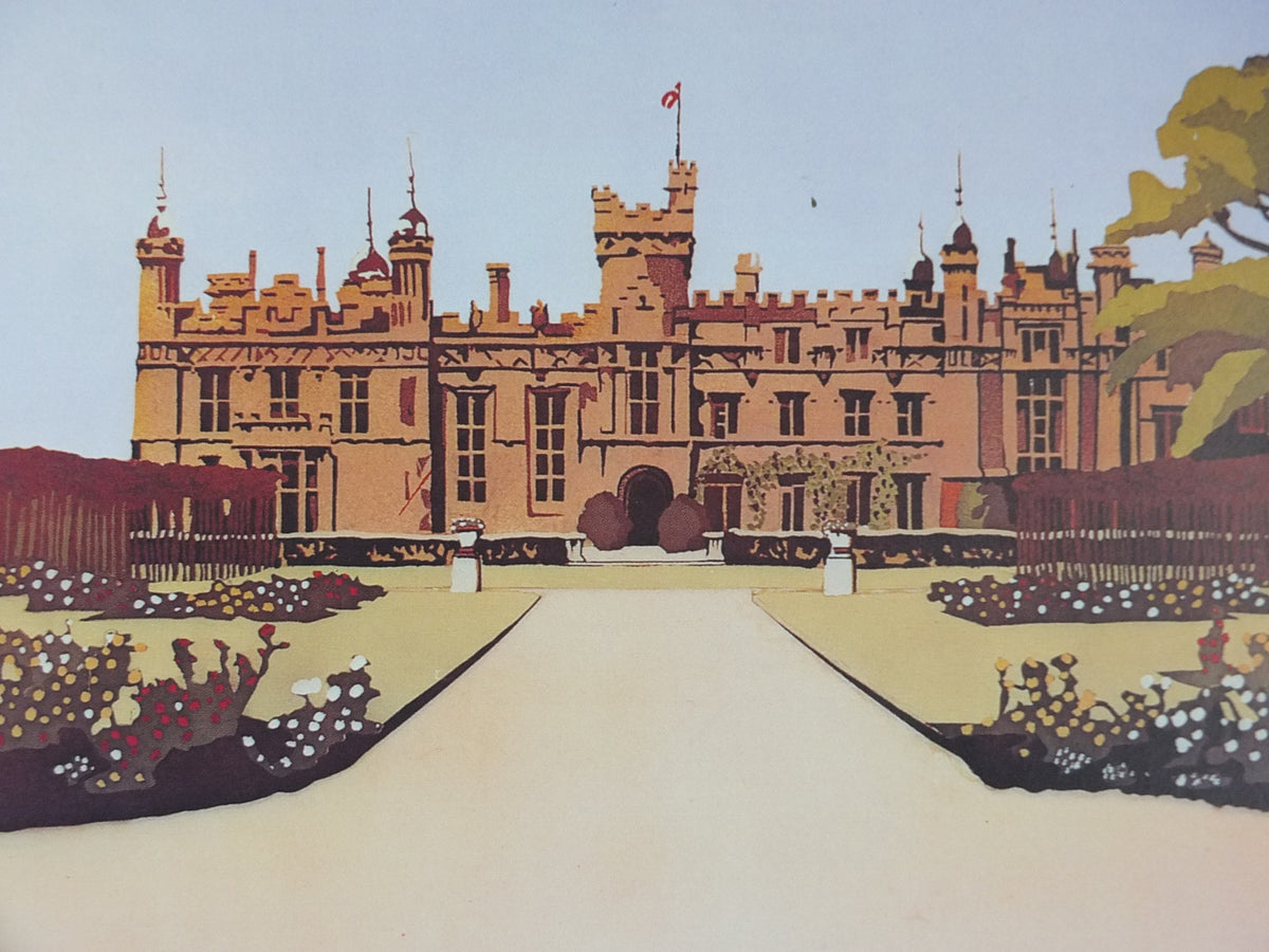 1974 Knebworth Park Concert Poster, Van Morrison, Bucolic Frolic, Signed by Freddy Bannister, 1999 reprint, Psychedelic rock music, wall art