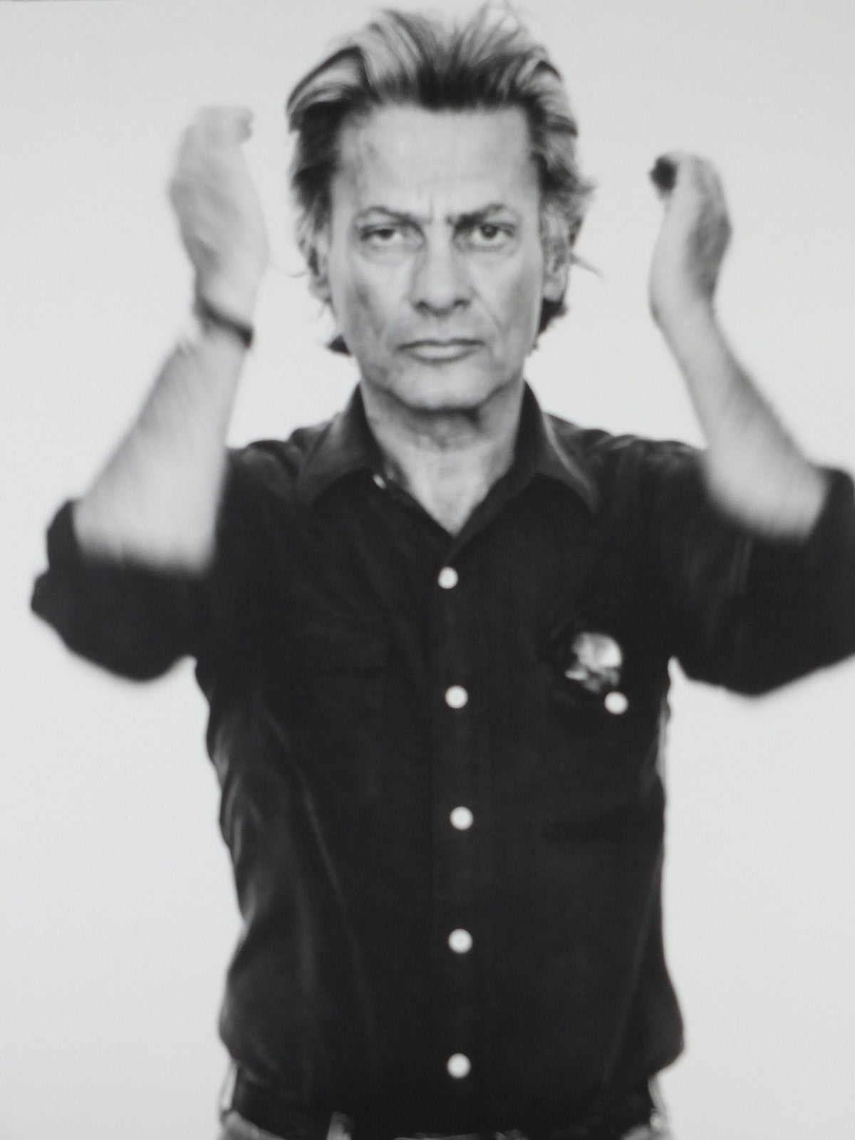 2007 Richard Avedon Poster, Self Portait Utah 1980, Louisiana, Copenhagen, photography gallery exhibition, wall art decor